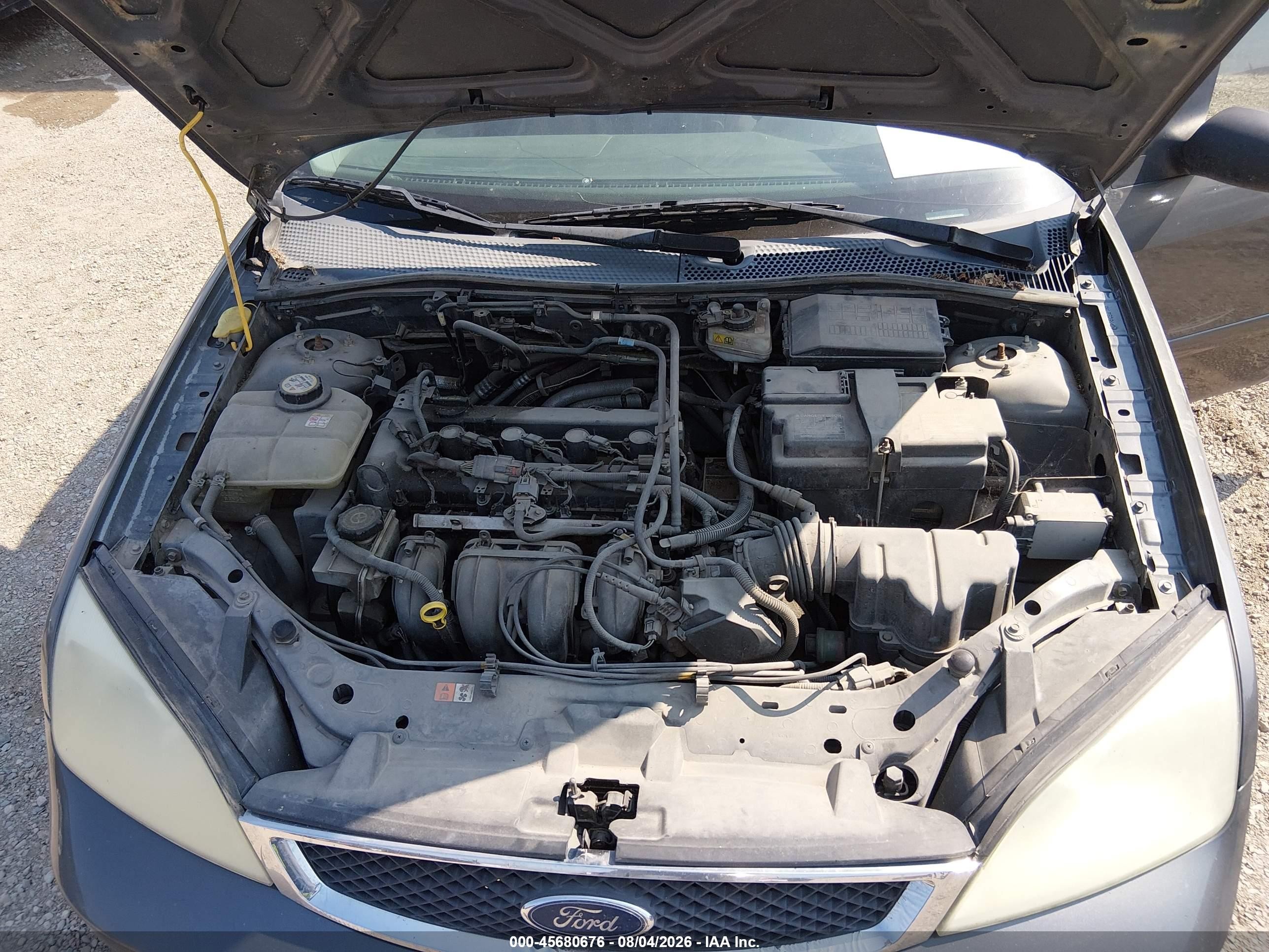 2006 Ford Focus Zx5 Gray vin: 1FAFP37NX6W192225