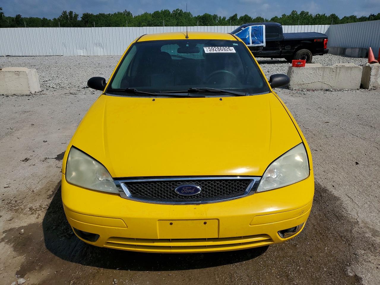 2006 Ford Focus Zx5 Yellow vin: 1FAFP37NX6W236420