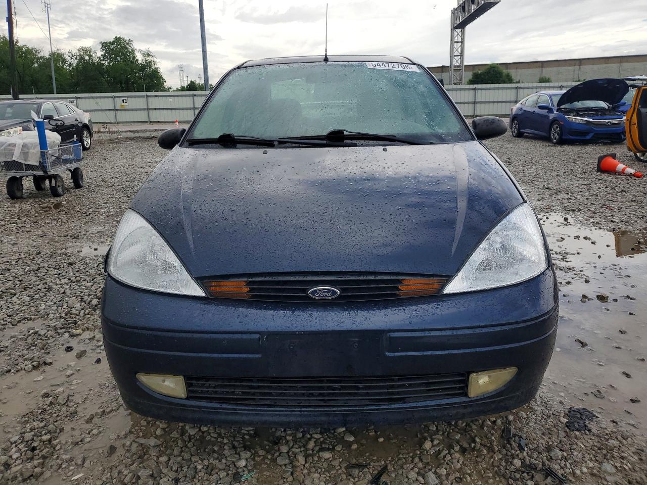 2003 Ford Focus Zts Синий vin: 1FAFP38303W137324