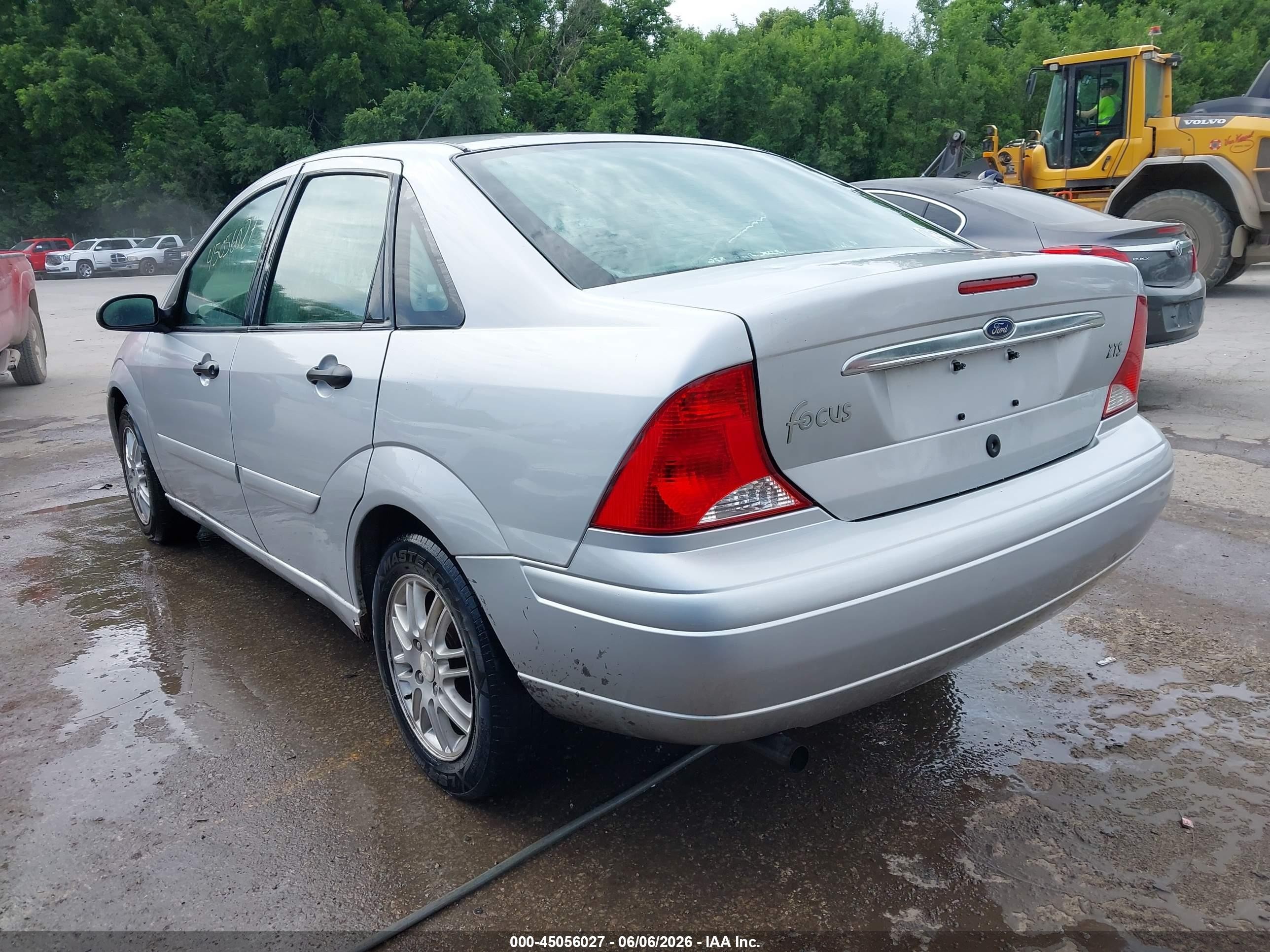 2000 Ford Focus Zts Silver vin: 1FAFP3830YW427957