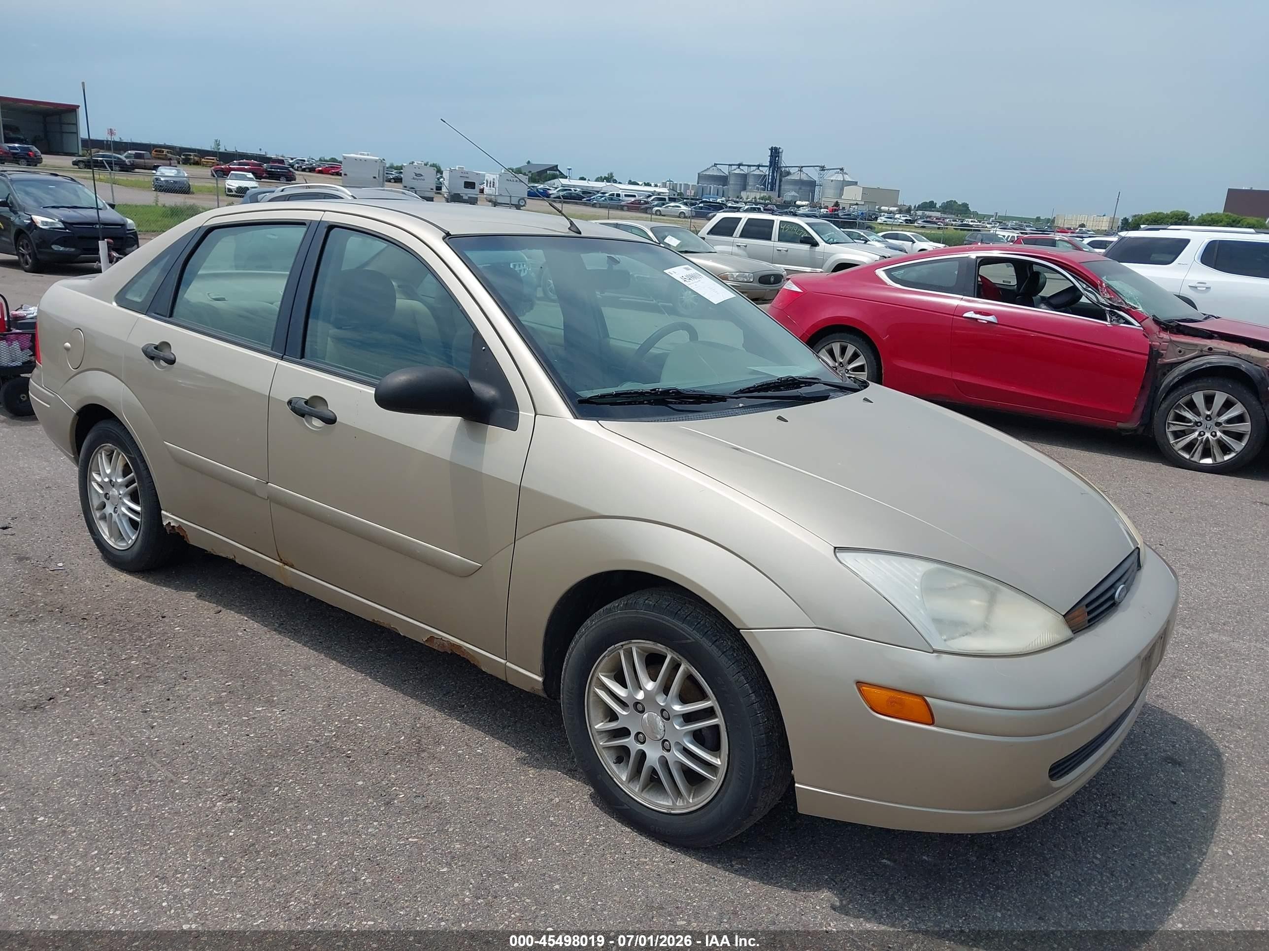 2000 Ford Focus Zts Gold vin: 1FAFP3831YW114139