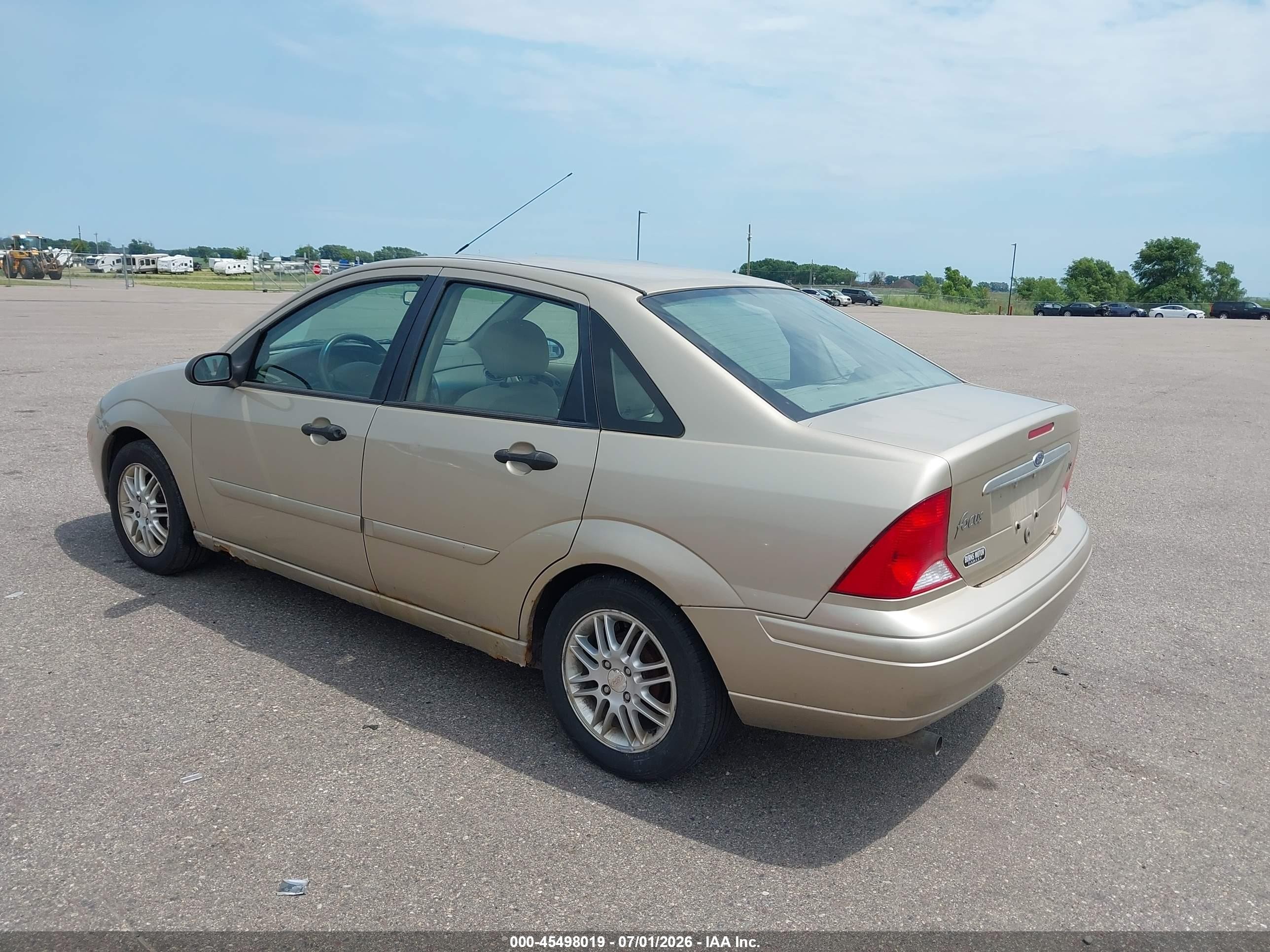 2000 Ford Focus Zts Gold vin: 1FAFP3831YW114139