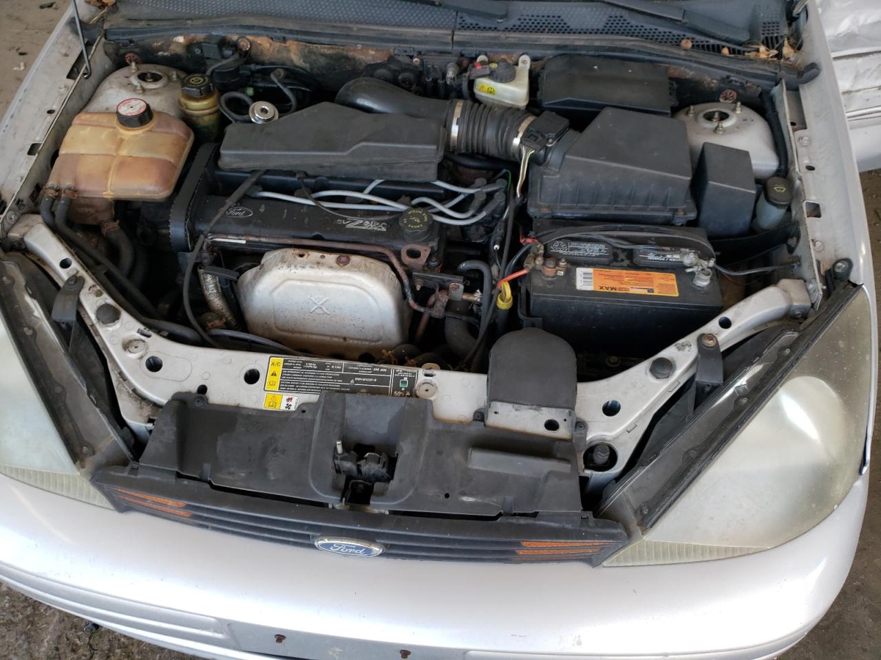 2000 Ford Focus Zts Silver vin: 1FAFP3831YW147738