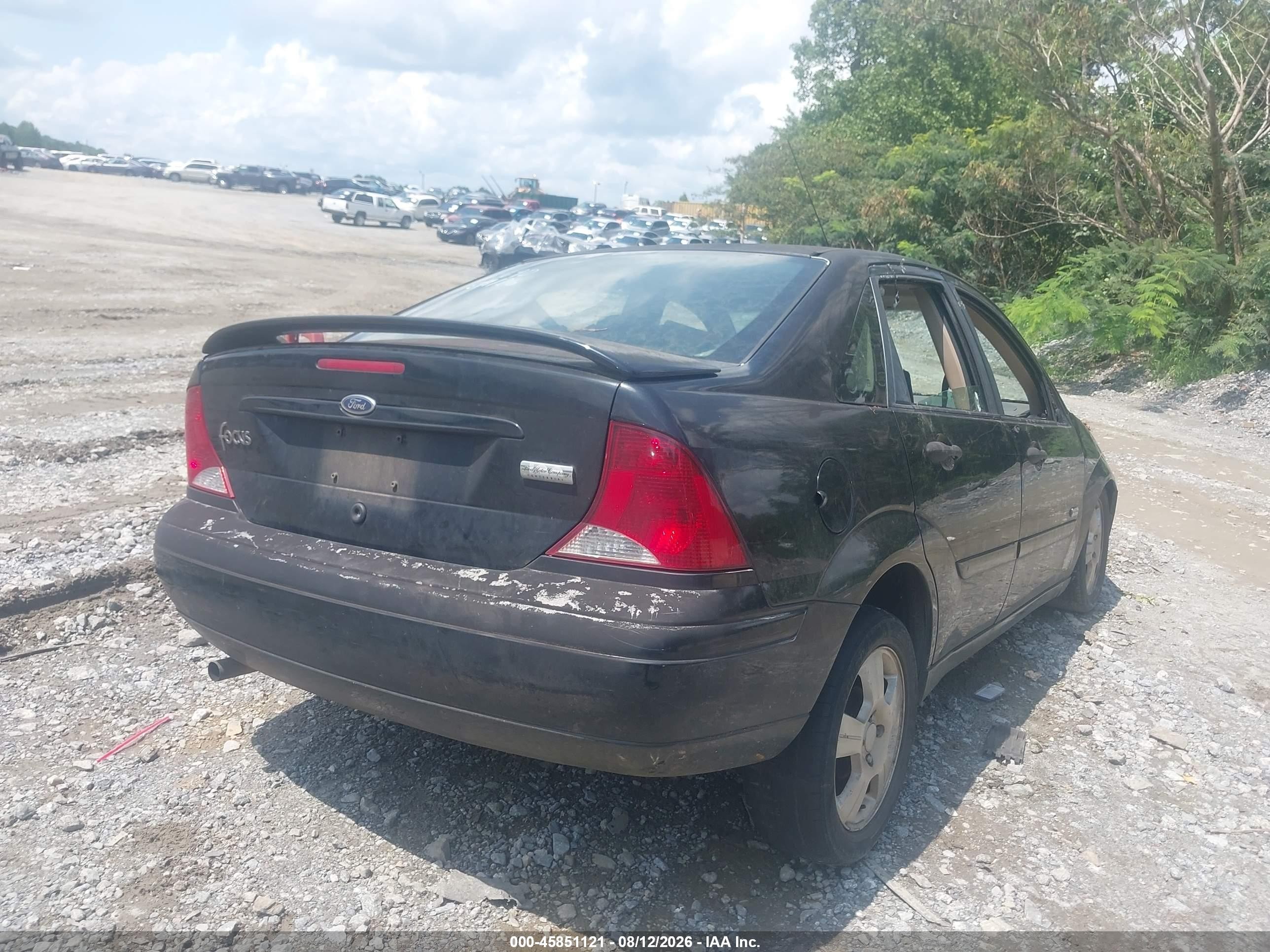 2003 Ford Focus Zts Black vin: 1FAFP38323W241507
