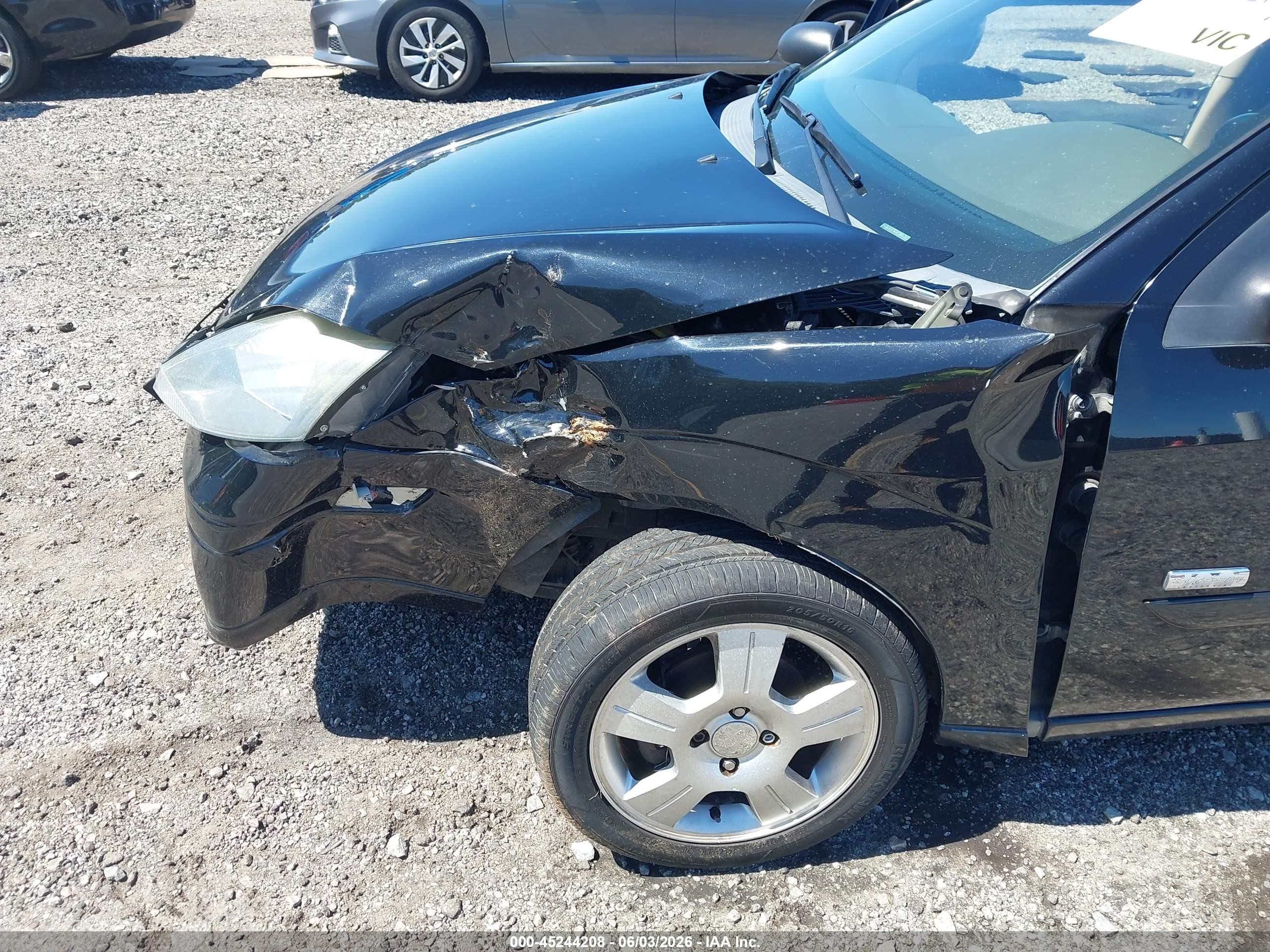2003 Ford Focus Zts Black vin: 1FAFP38323W250143