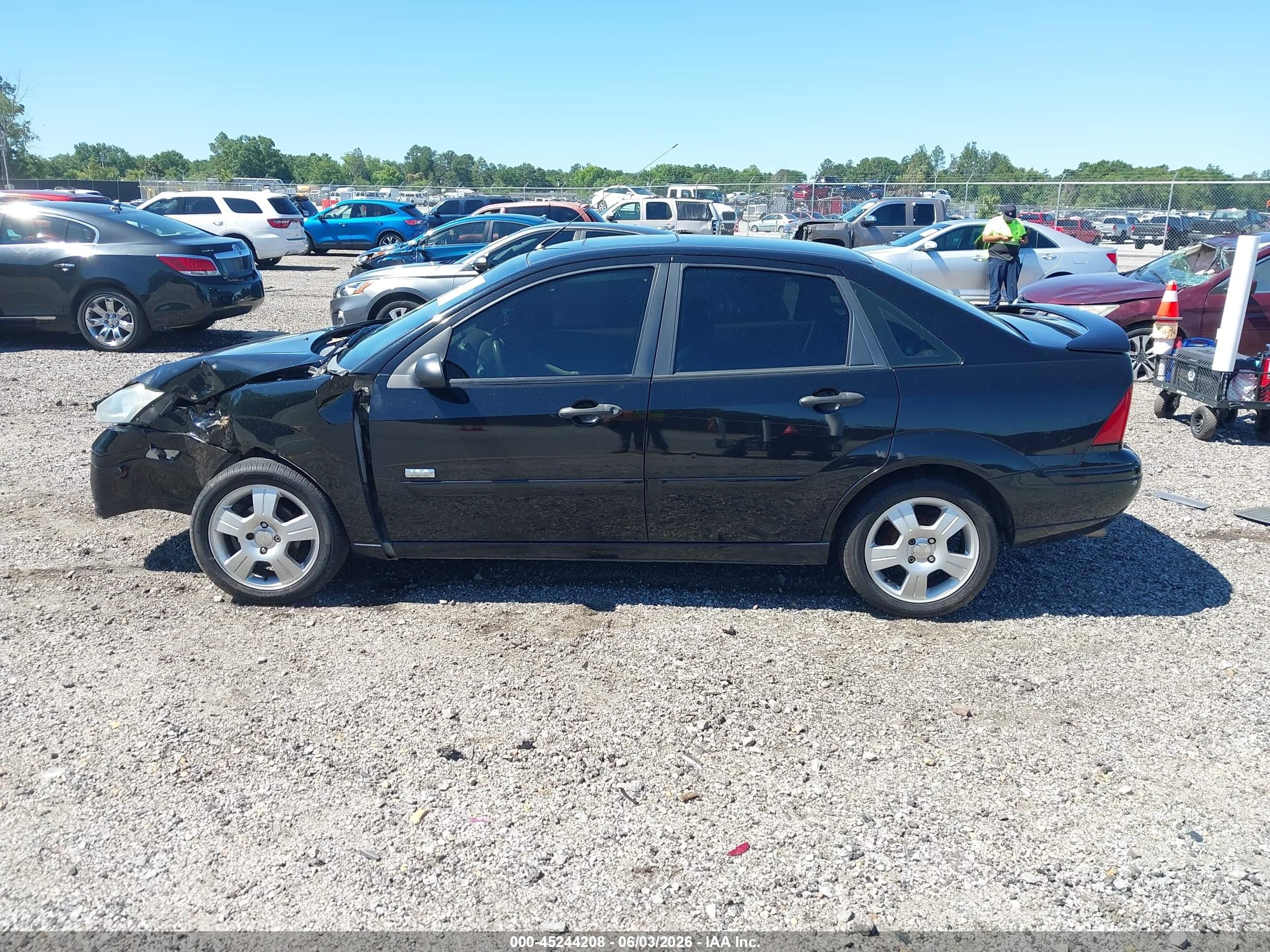 2003 Ford Focus Zts Black vin: 1FAFP38323W250143