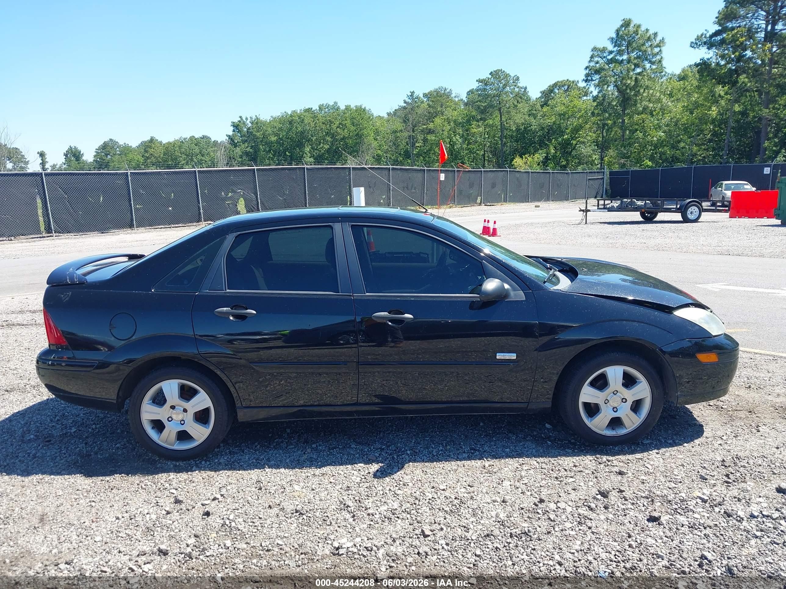 2003 Ford Focus Zts Black vin: 1FAFP38323W250143
