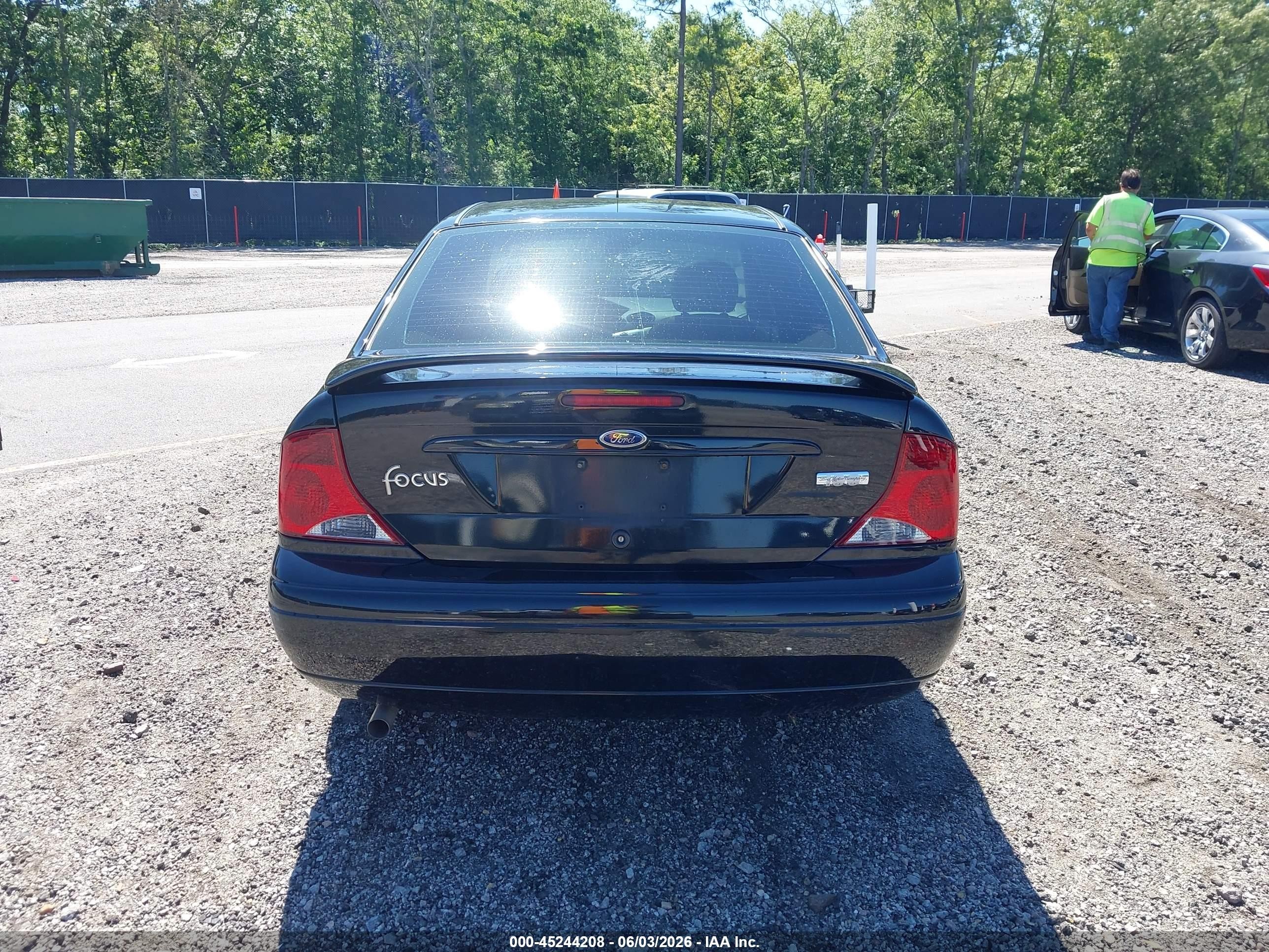 2003 Ford Focus Zts Black vin: 1FAFP38323W250143