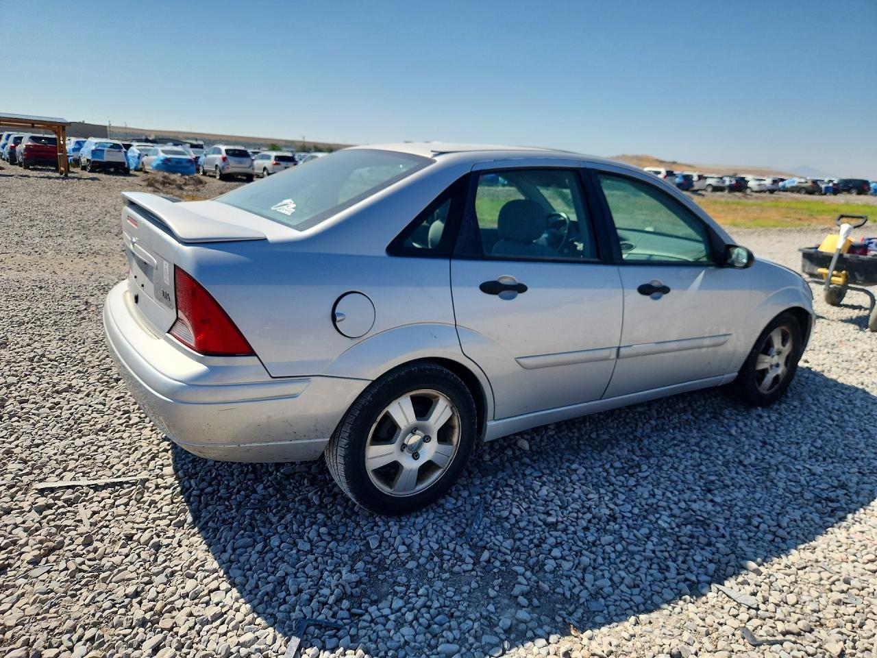 2003 Ford Focus Zts Серебряный vin: 1FAFP38323W285653
