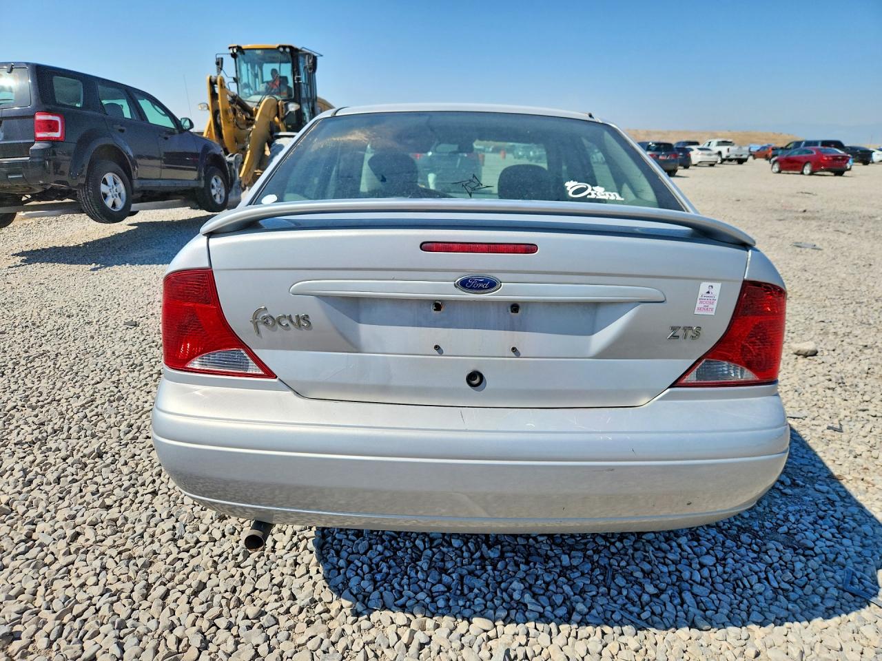 2003 Ford Focus Zts Серебряный vin: 1FAFP38323W285653