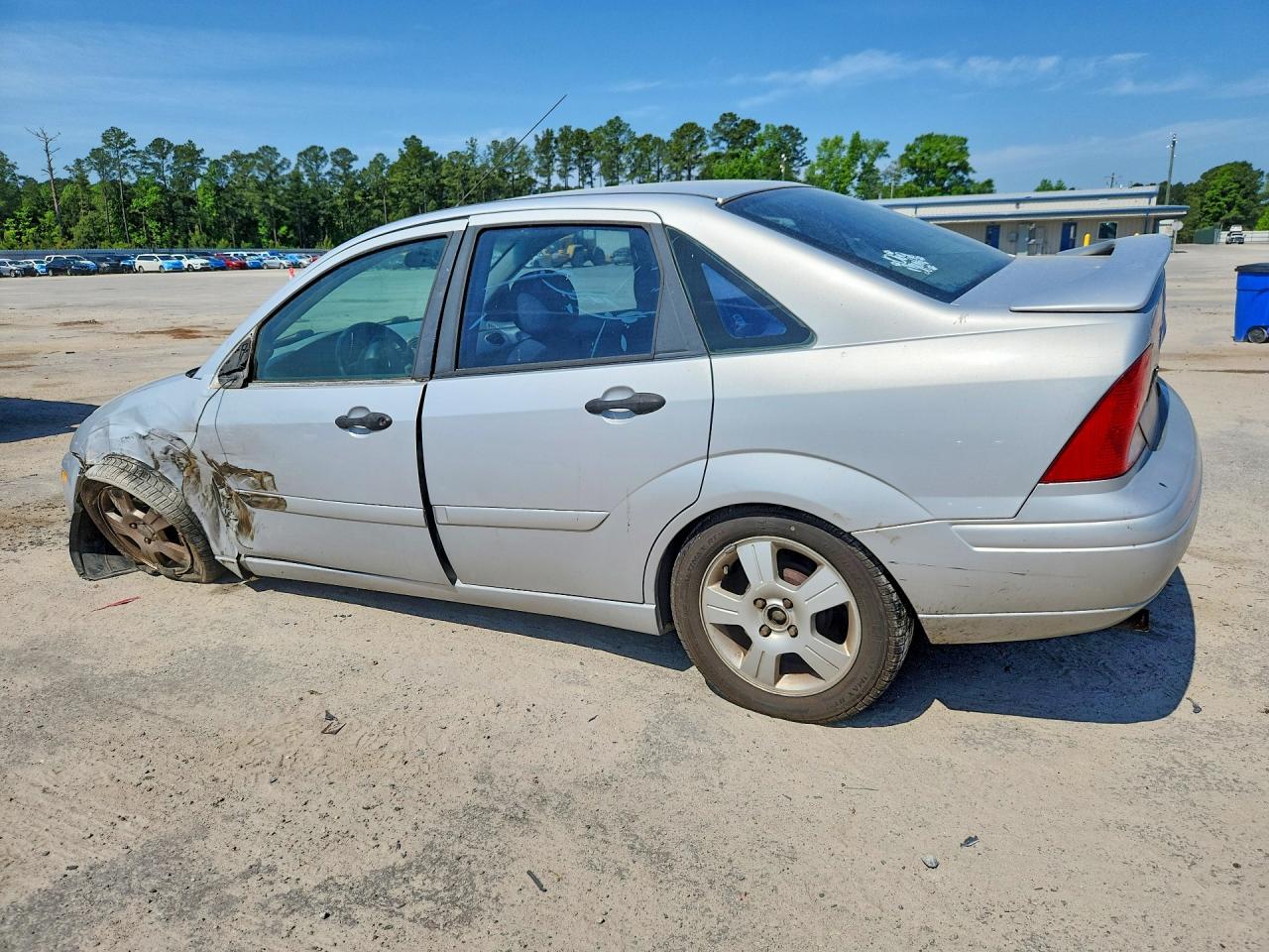 2003 Ford Focus Zts Silver vin: 1FAFP38333W232167