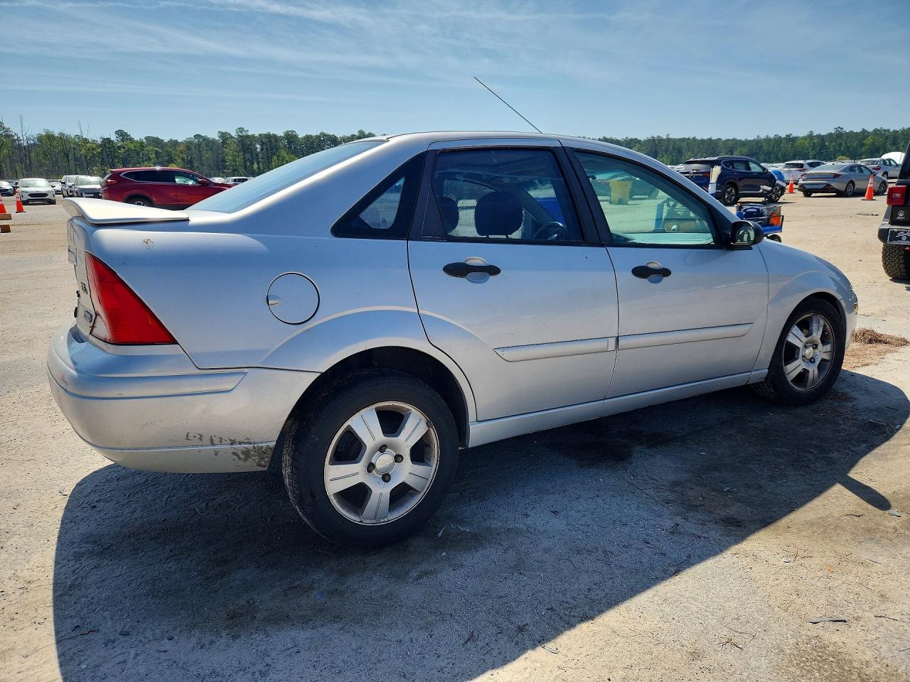 2003 Ford Focus Zts Silver vin: 1FAFP38333W232167