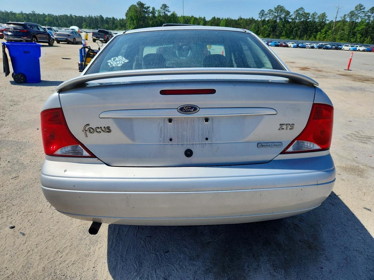 2003 Ford Focus Zts Silver vin: 1FAFP38333W232167