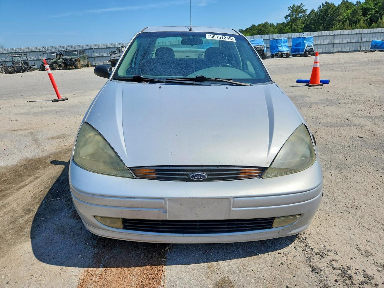 2003 Ford Focus Zts Silver vin: 1FAFP38333W232167