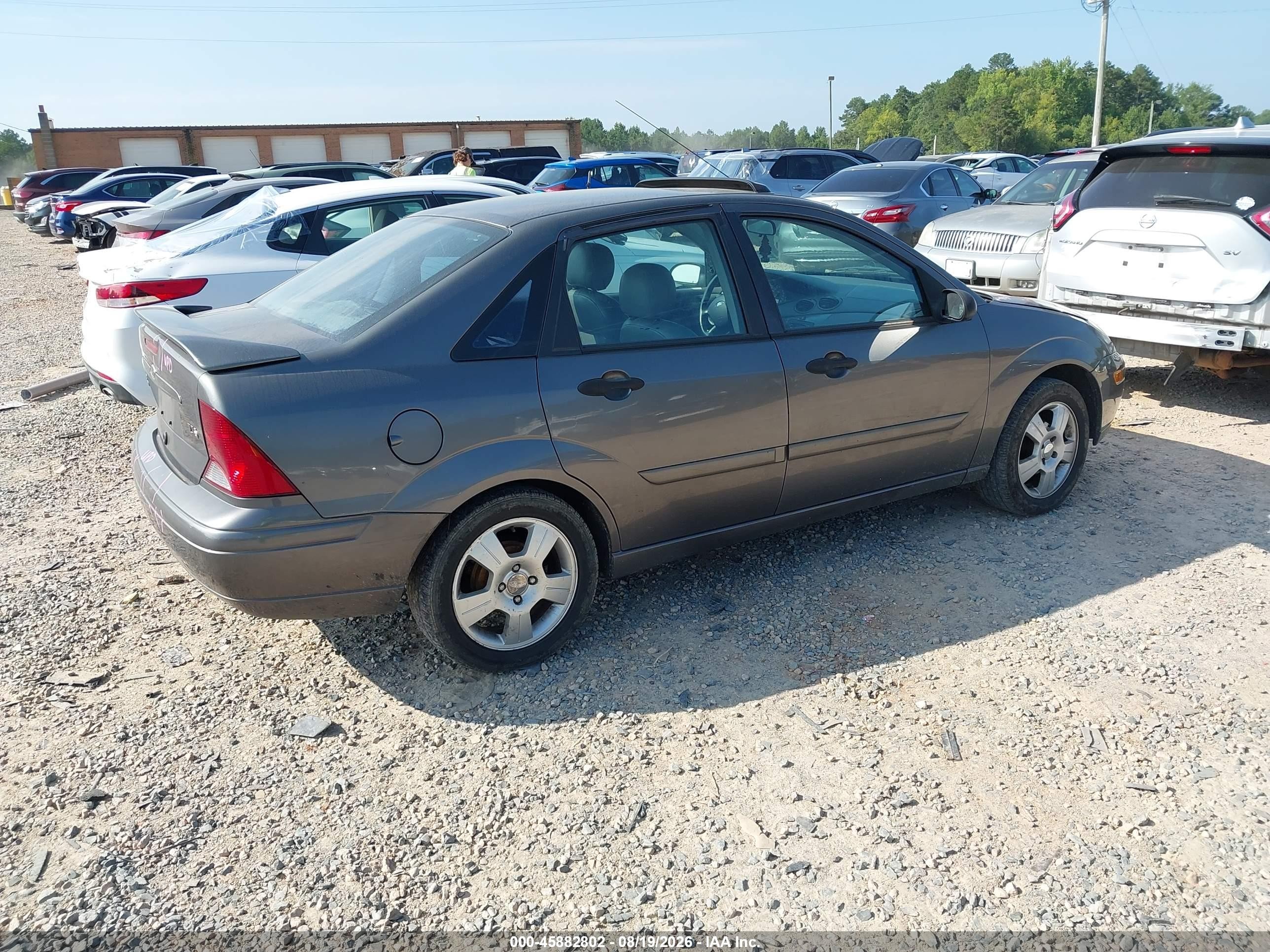 2003 Ford Focus Zts Gray vin: 1FAFP38333W237269