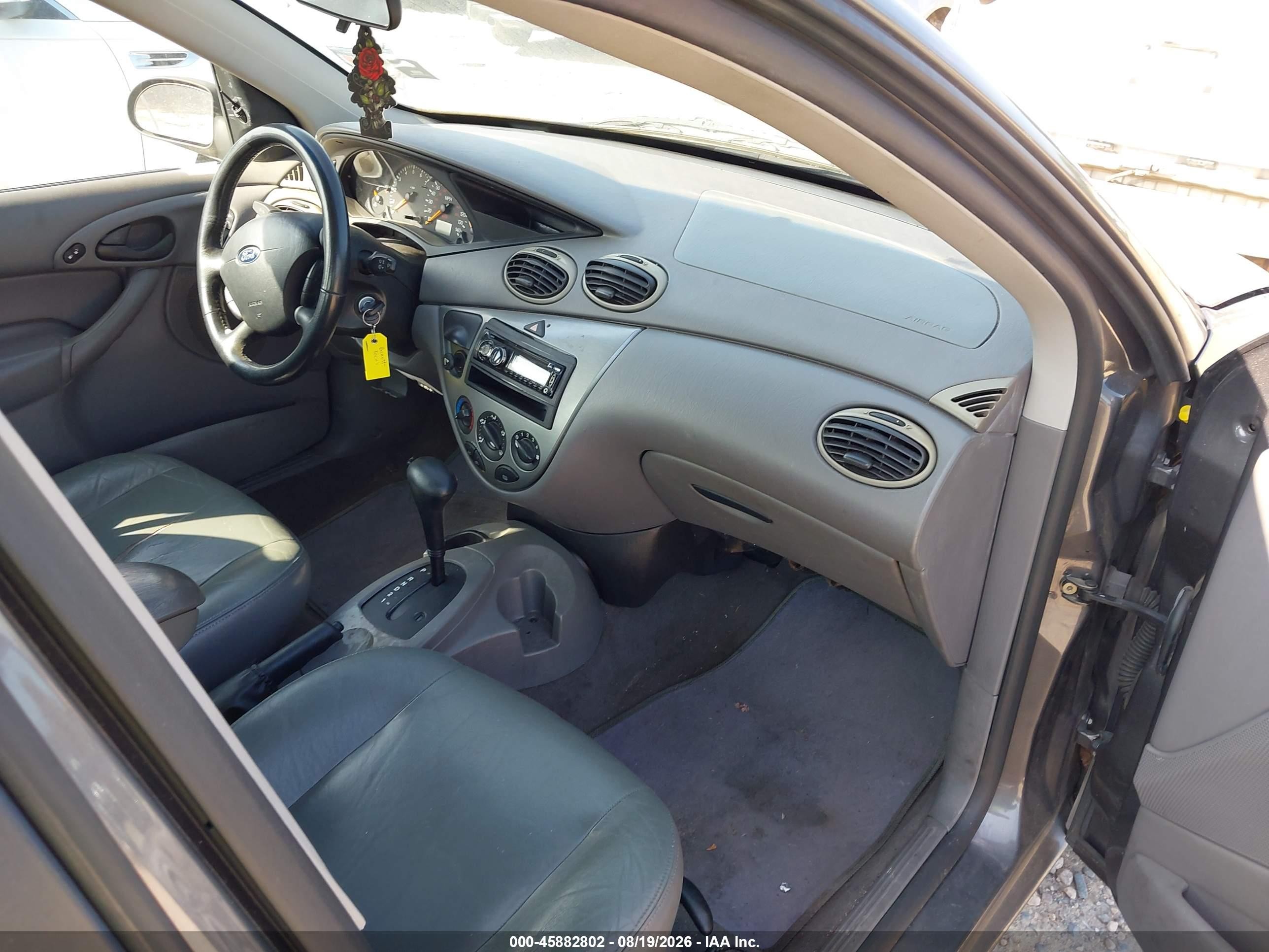 2003 Ford Focus Zts Gray vin: 1FAFP38333W237269