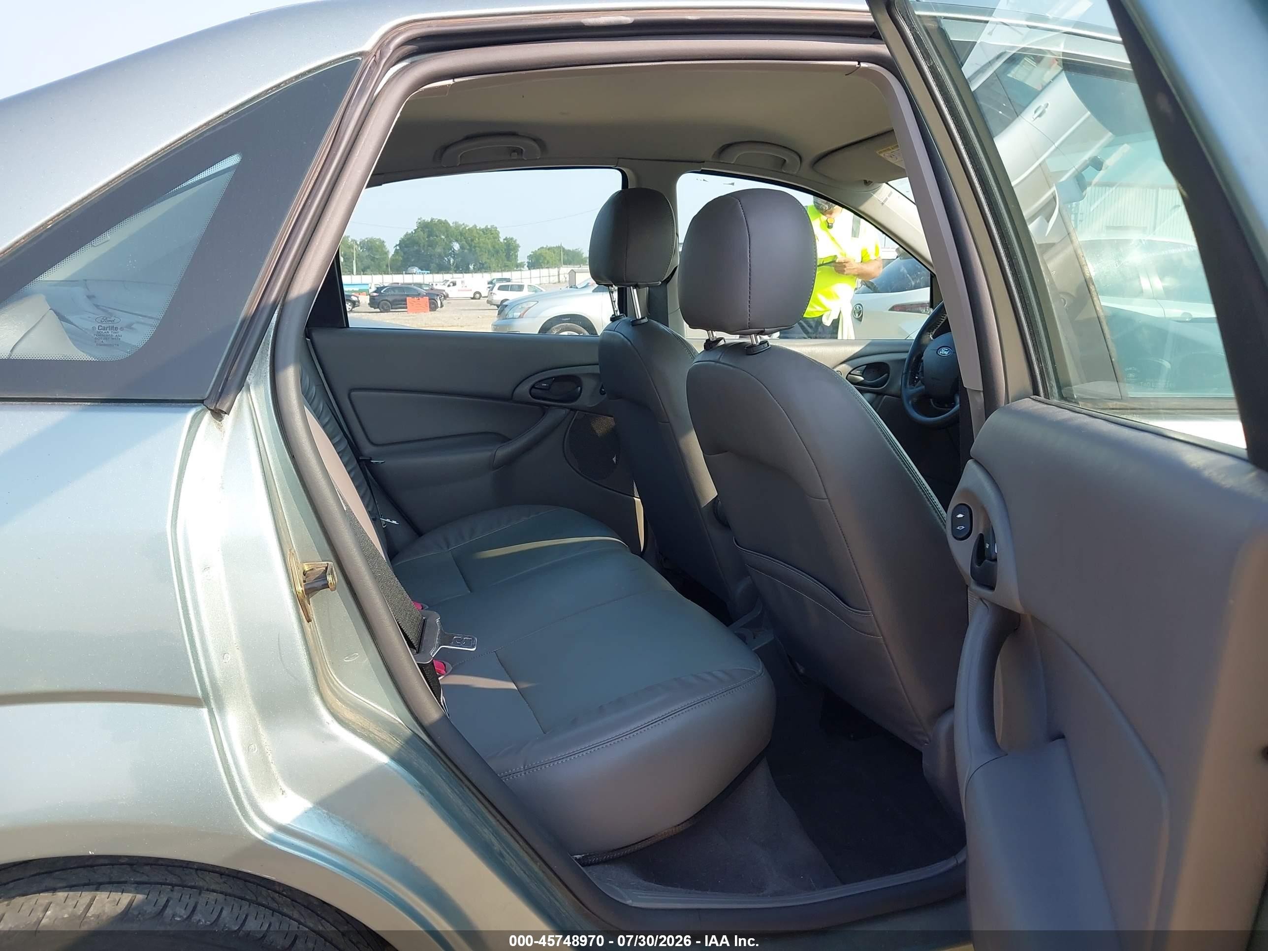 2003 Ford Focus Zts Light Blue vin: 1FAFP38343W223901