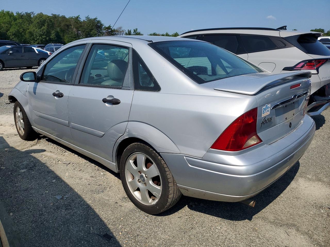2002 Ford Focus Zts Silver vin: 1FAFP38382W152037