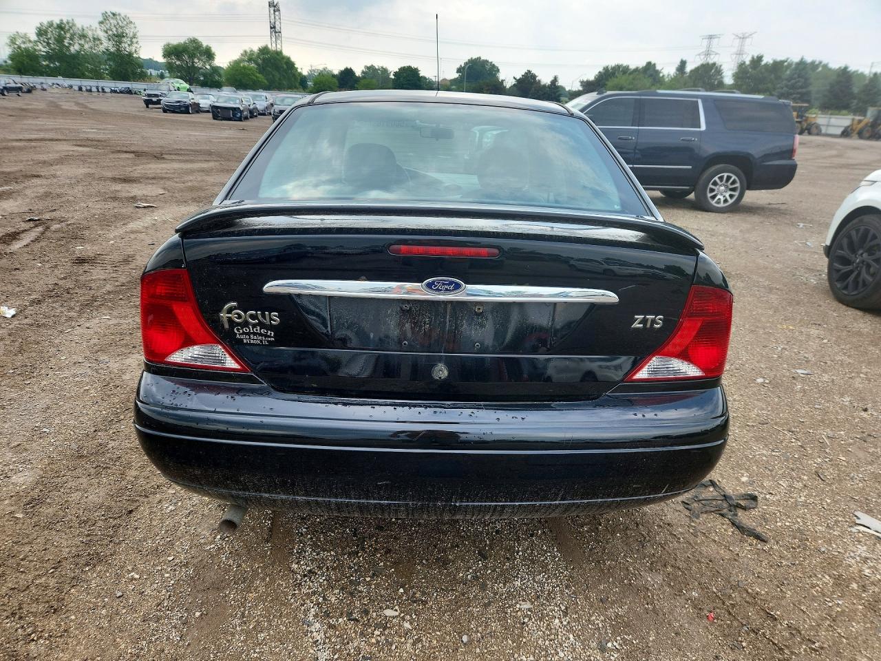 2002 Ford Focus Zts Черный vin: 1FAFP38382W307525