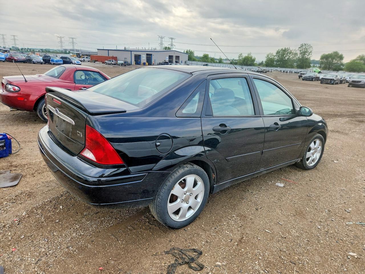 2002 Ford Focus Zts Черный vin: 1FAFP38382W307525