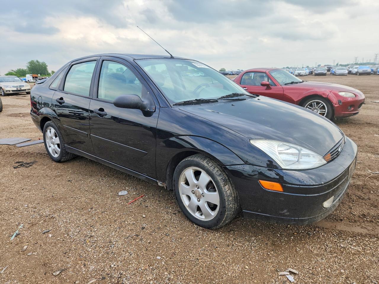 2002 Ford Focus Zts Черный vin: 1FAFP38382W307525