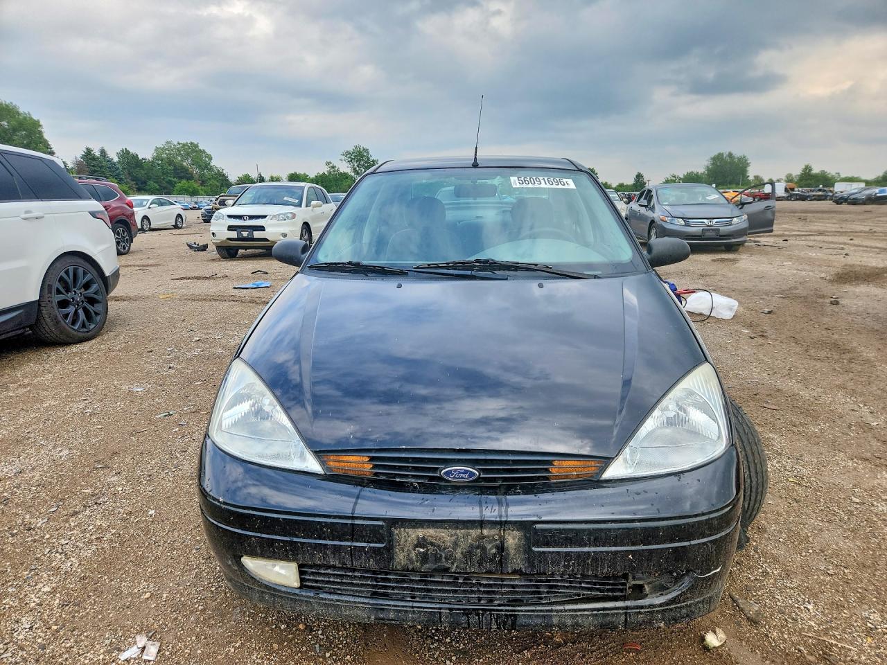 2002 Ford Focus Zts Черный vin: 1FAFP38382W307525