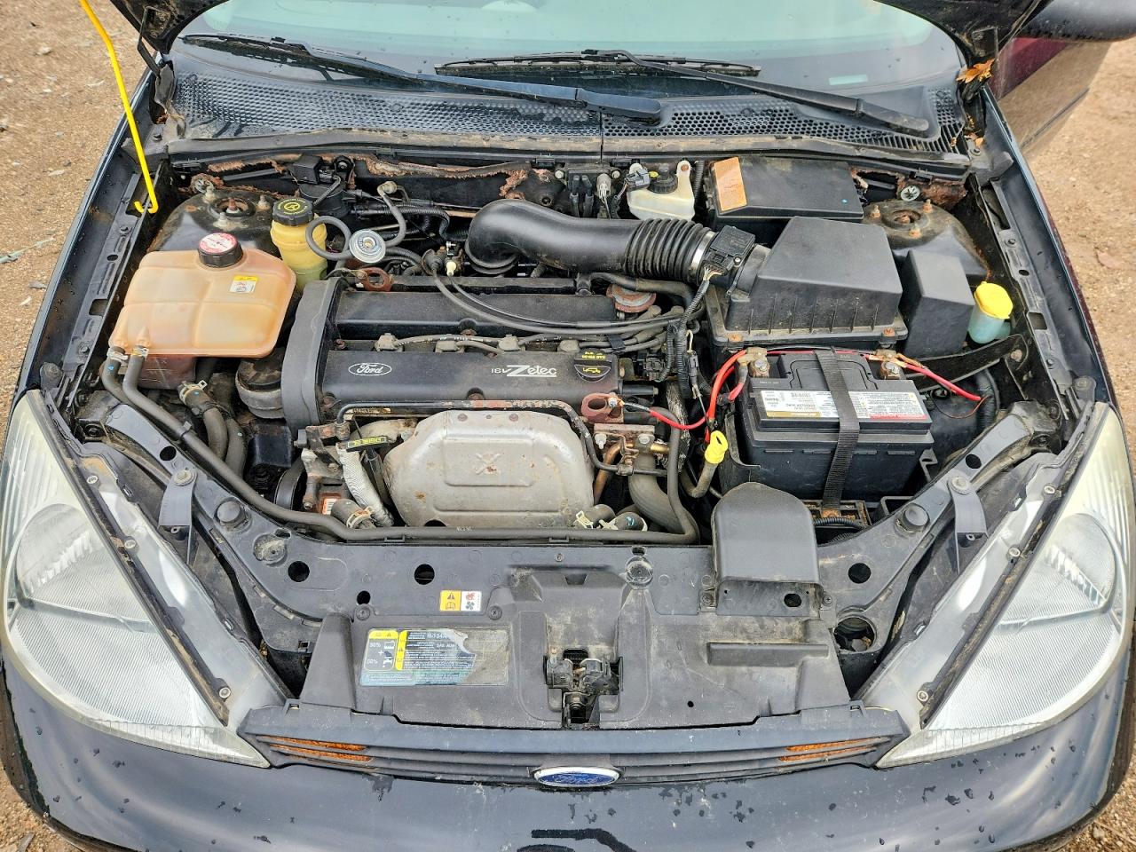 2002 Ford Focus Zts Черный vin: 1FAFP38382W307525