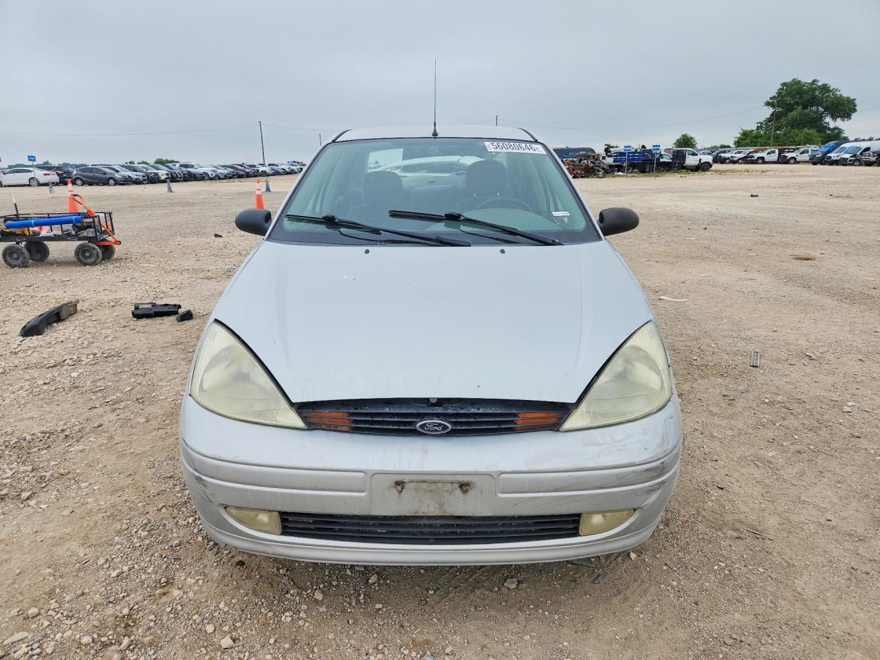 2002 Ford Focus Zts Silver vin: 1FAFP38382W342999