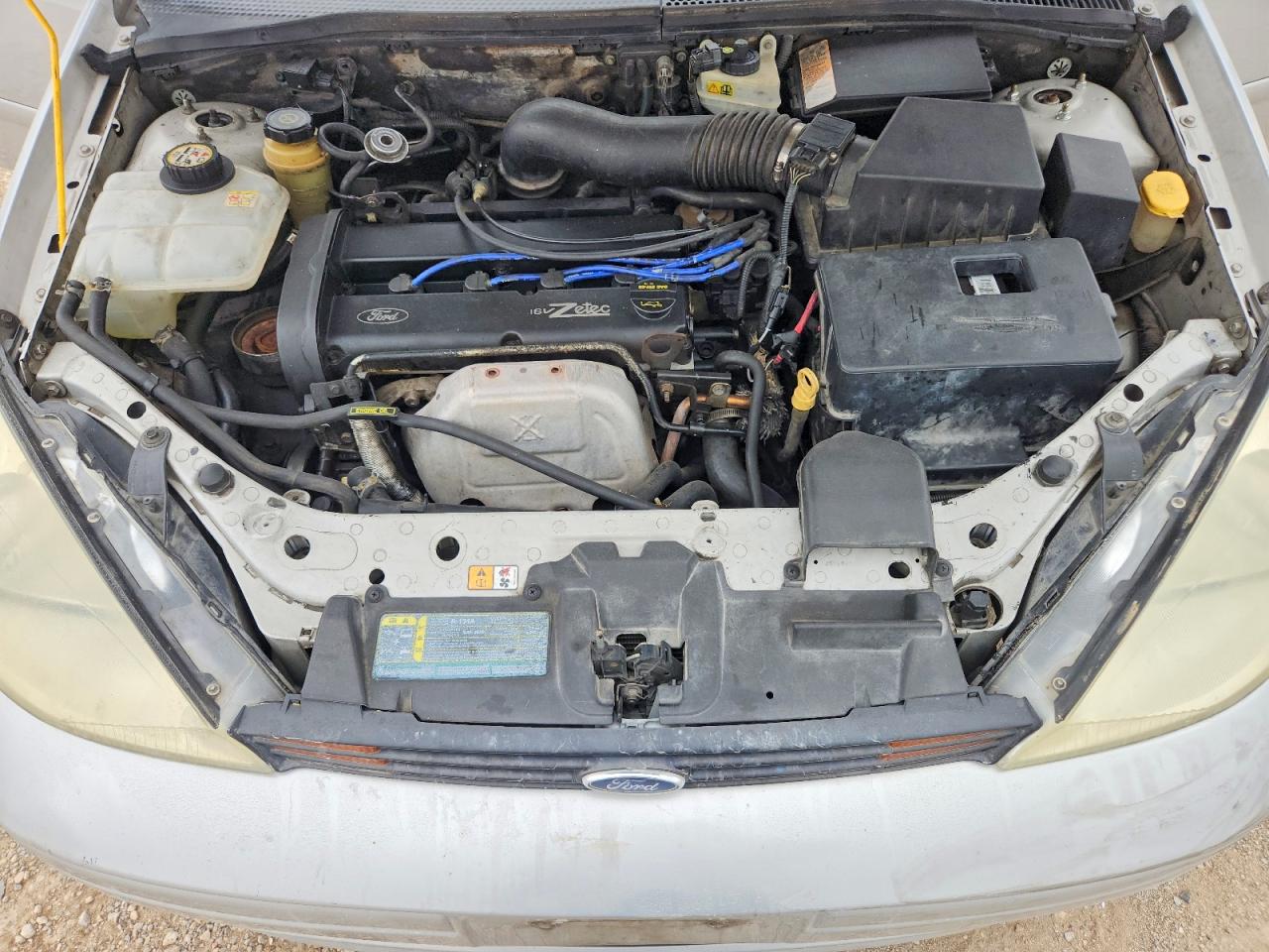 2002 Ford Focus Zts Silver vin: 1FAFP38382W342999