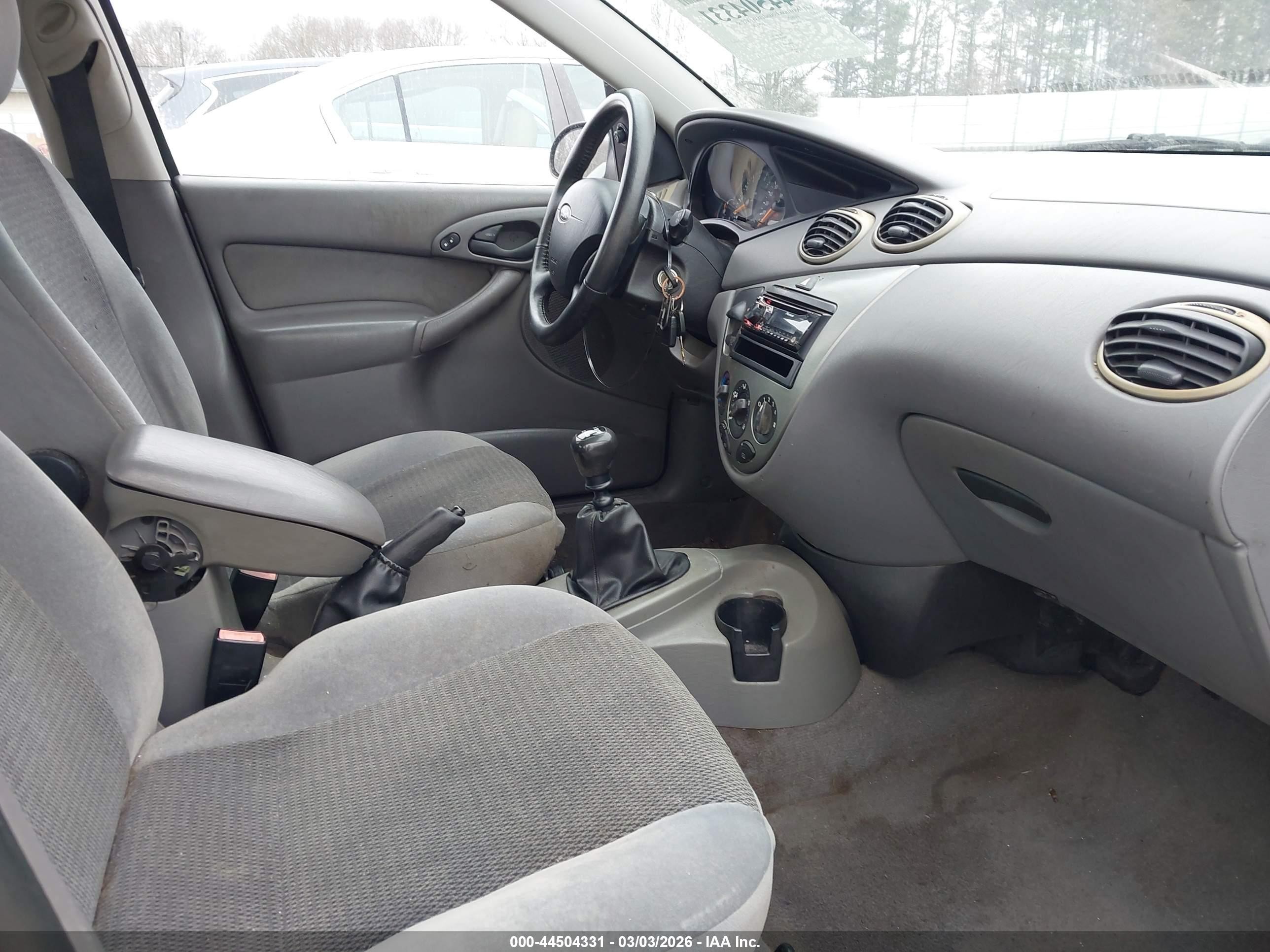 2002 Ford Focus Zts Серый vin: 1FAFP383X2W141086