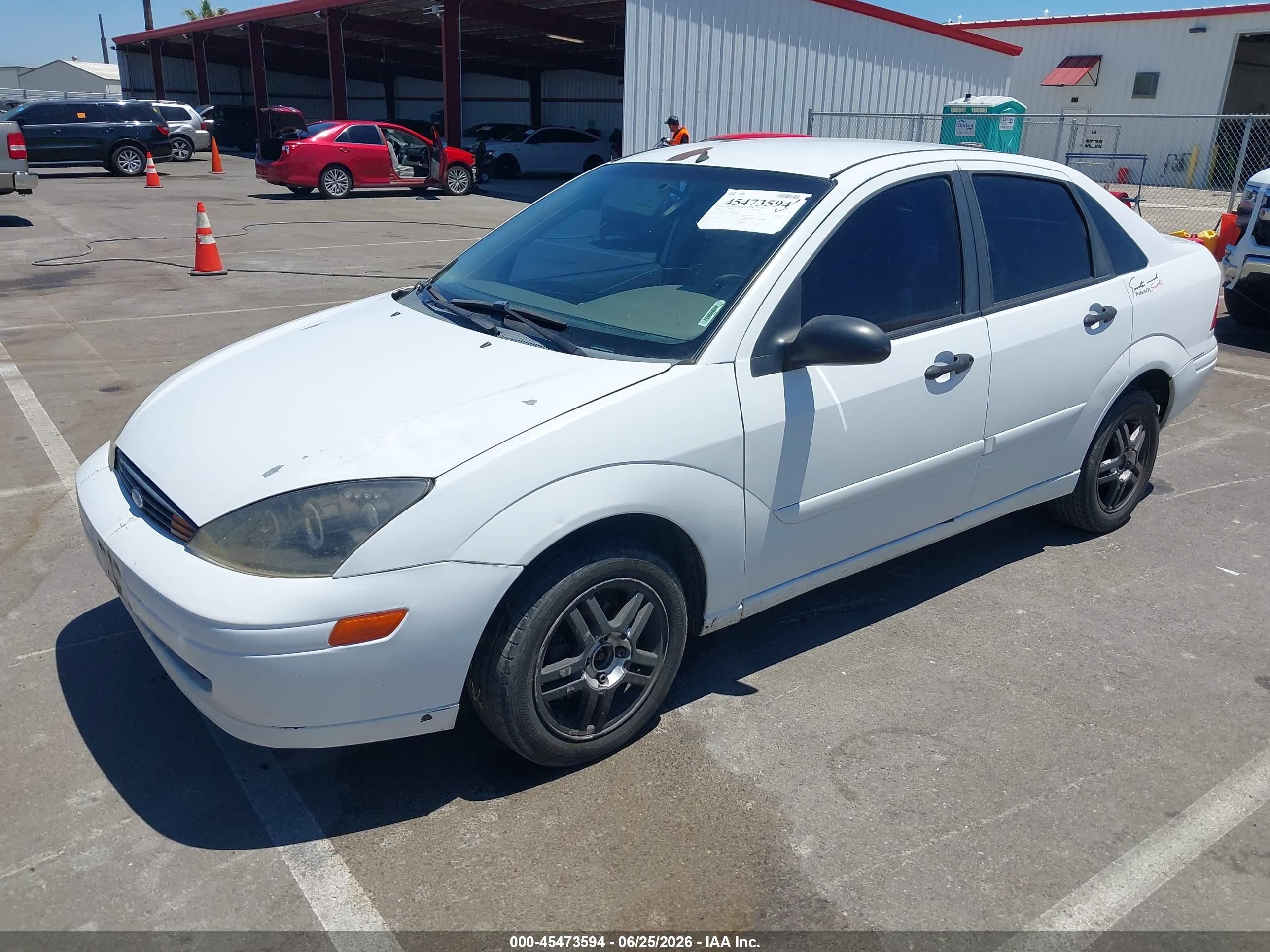 2004 Ford Focus Zts White vin: 1FAFP38Z04W181832