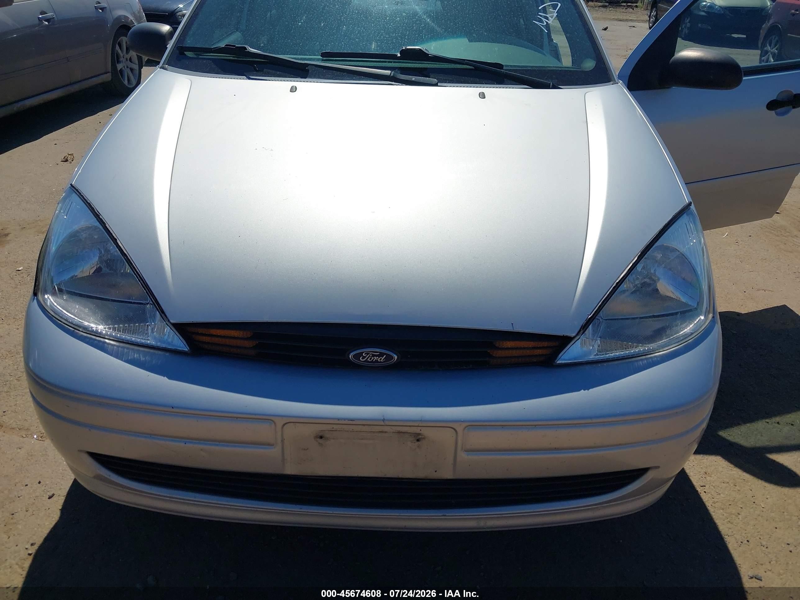 2004 Ford Focus Zts Серебряный vin: 1FAFP38Z24W119445