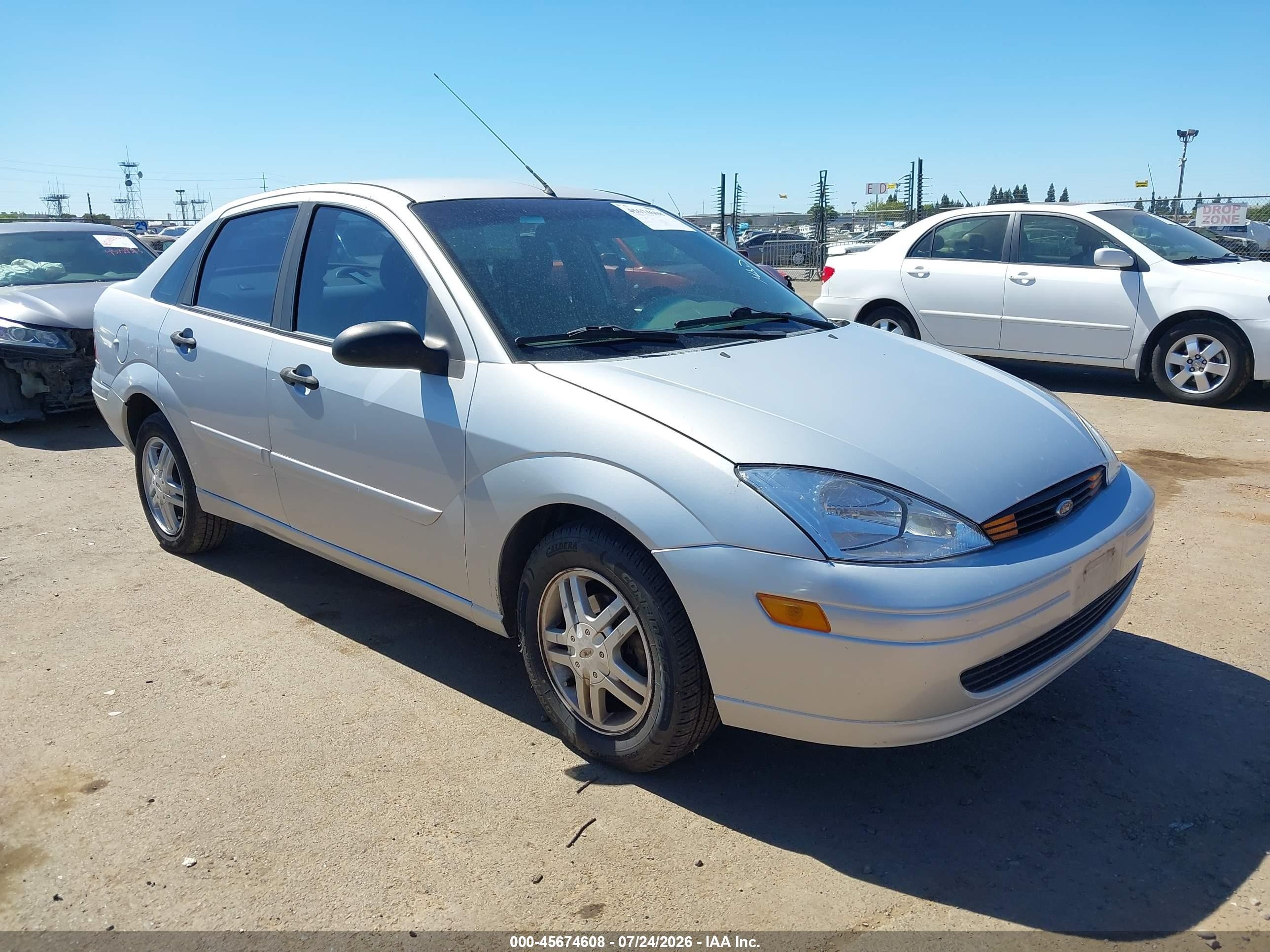 2004 Ford Focus Zts Серебряный vin: 1FAFP38Z24W119445
