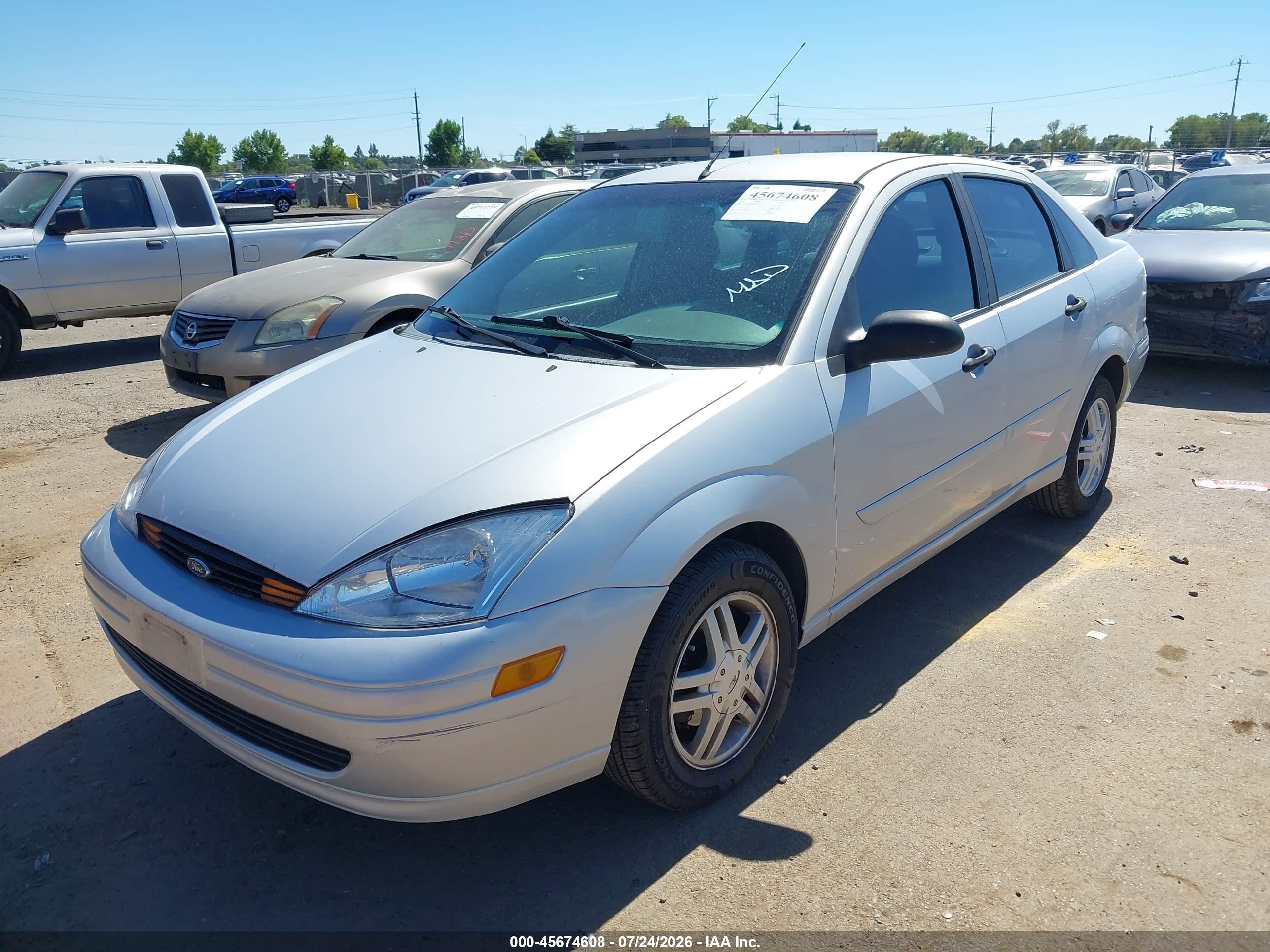 2004 Ford Focus Zts Серебряный vin: 1FAFP38Z24W119445