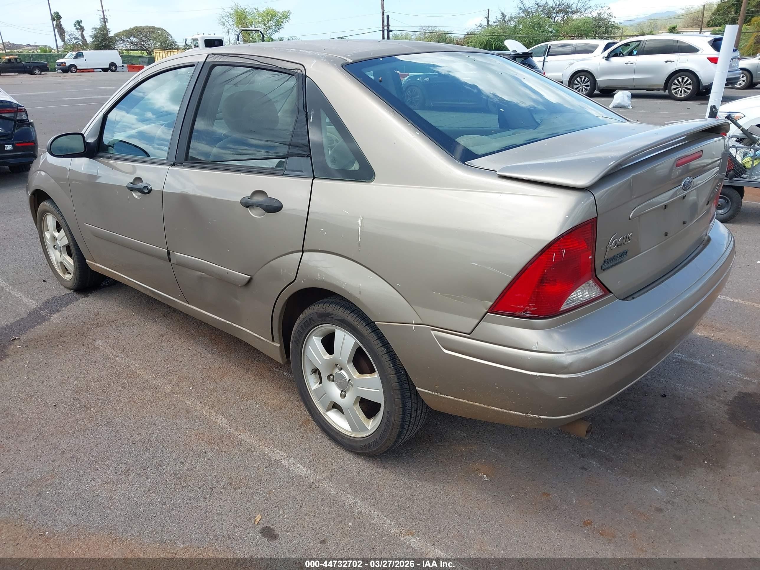2004 Ford Focus Zts Champagne vin: 1FAFP38Z24W162375