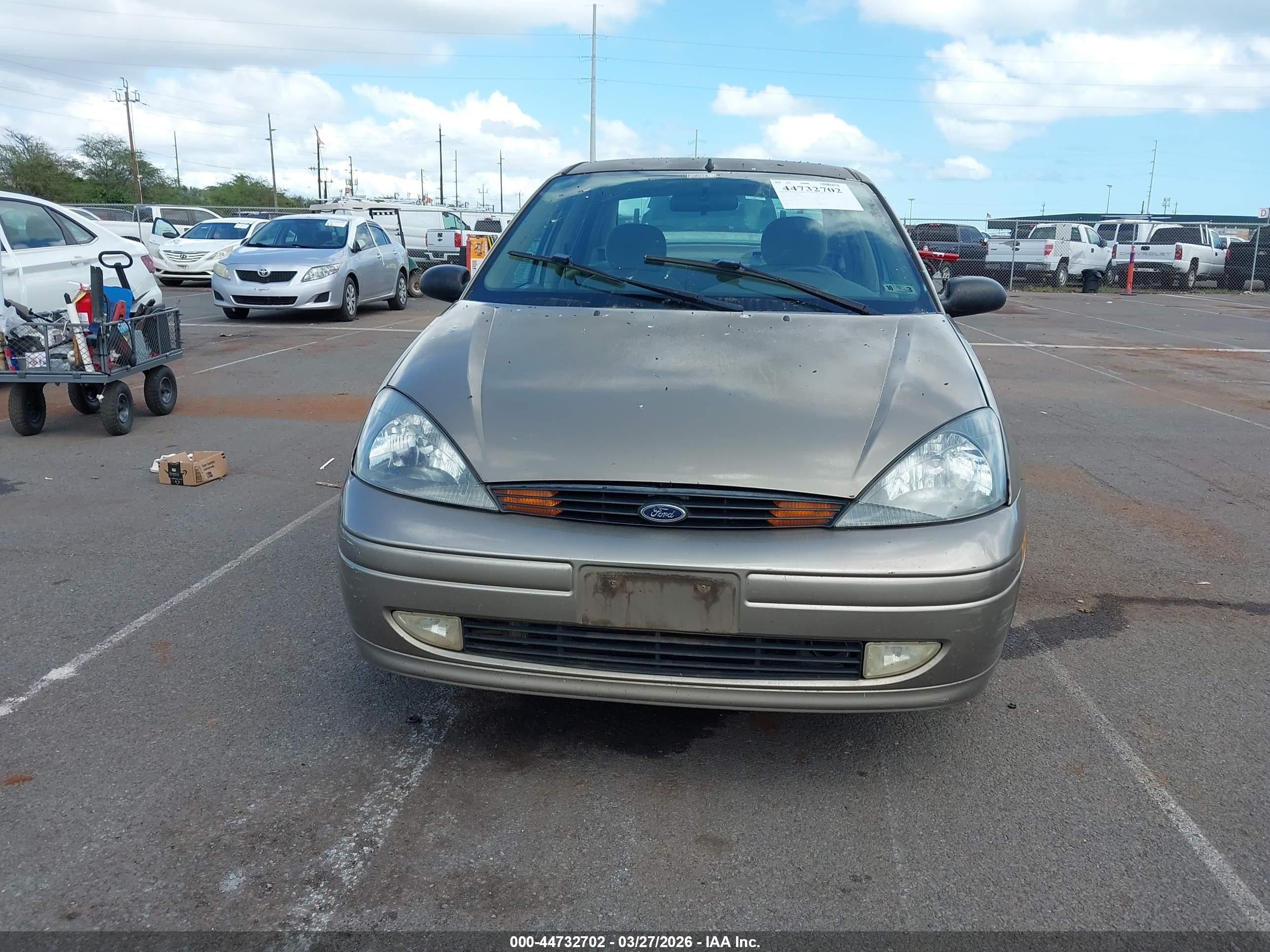 2004 Ford Focus Zts Champagne vin: 1FAFP38Z24W162375