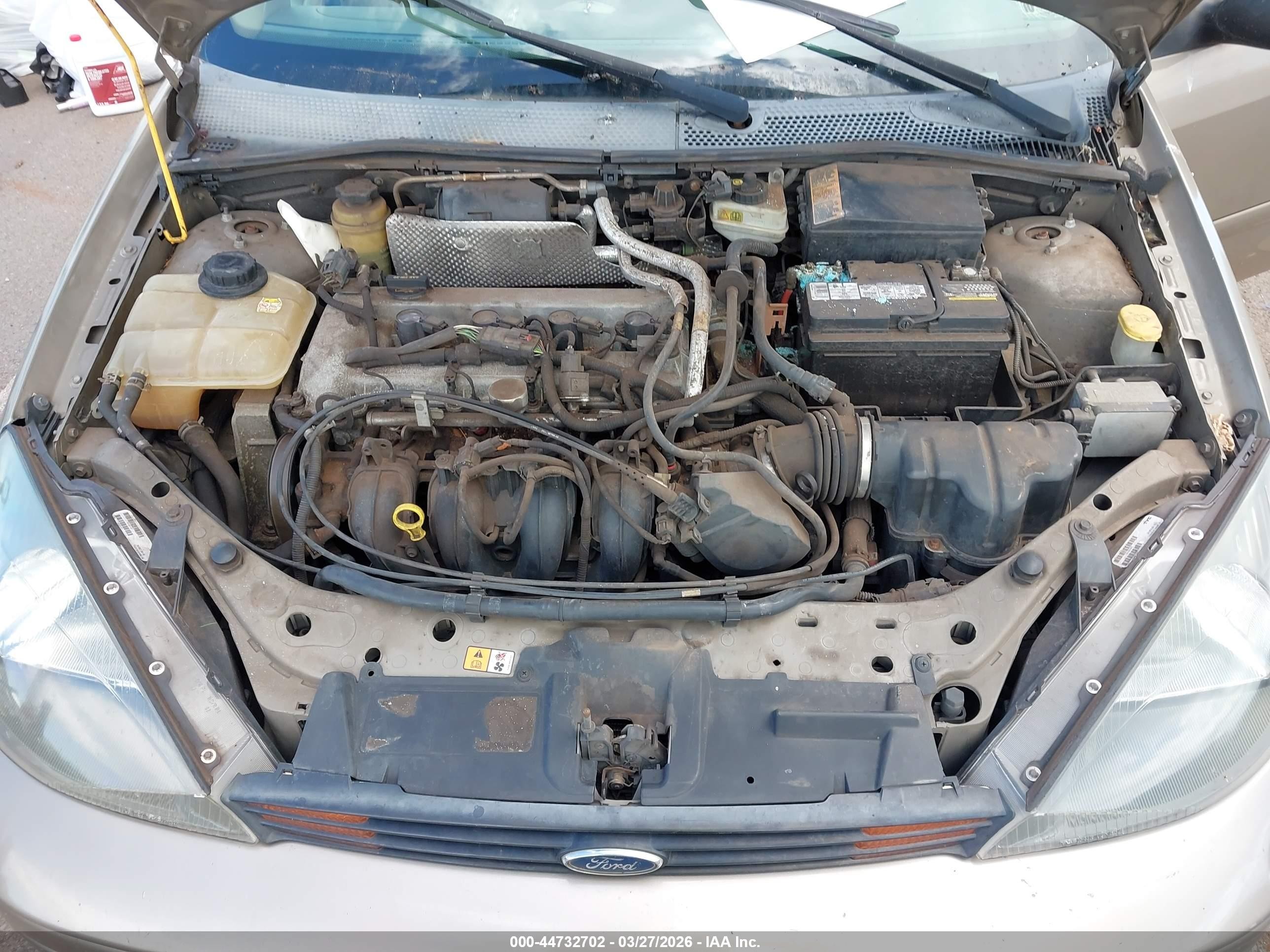 2004 Ford Focus Zts Champagne vin: 1FAFP38Z24W162375