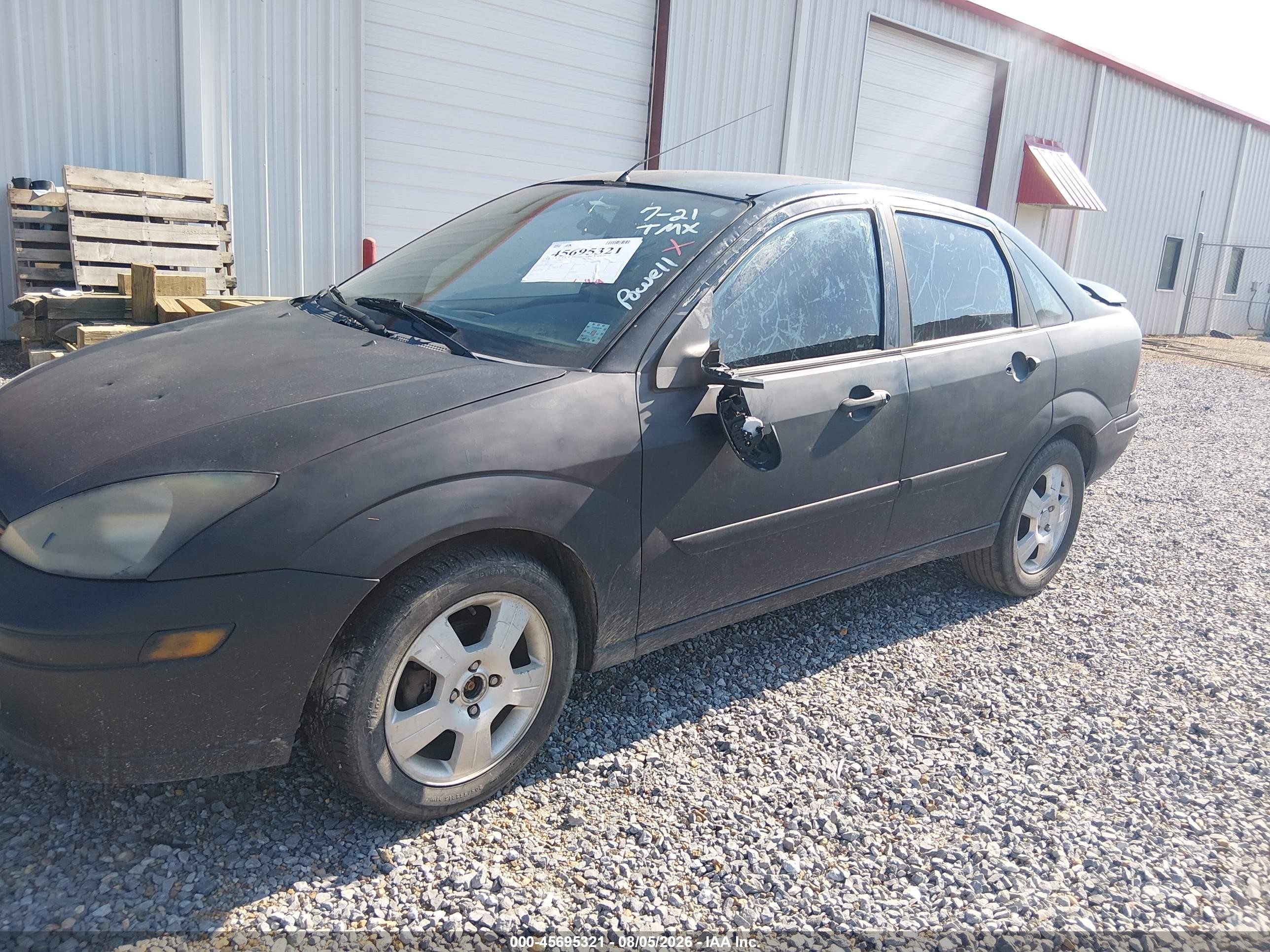 2004 Ford Focus Zts Silver vin: 1FAFP38Z74W116542