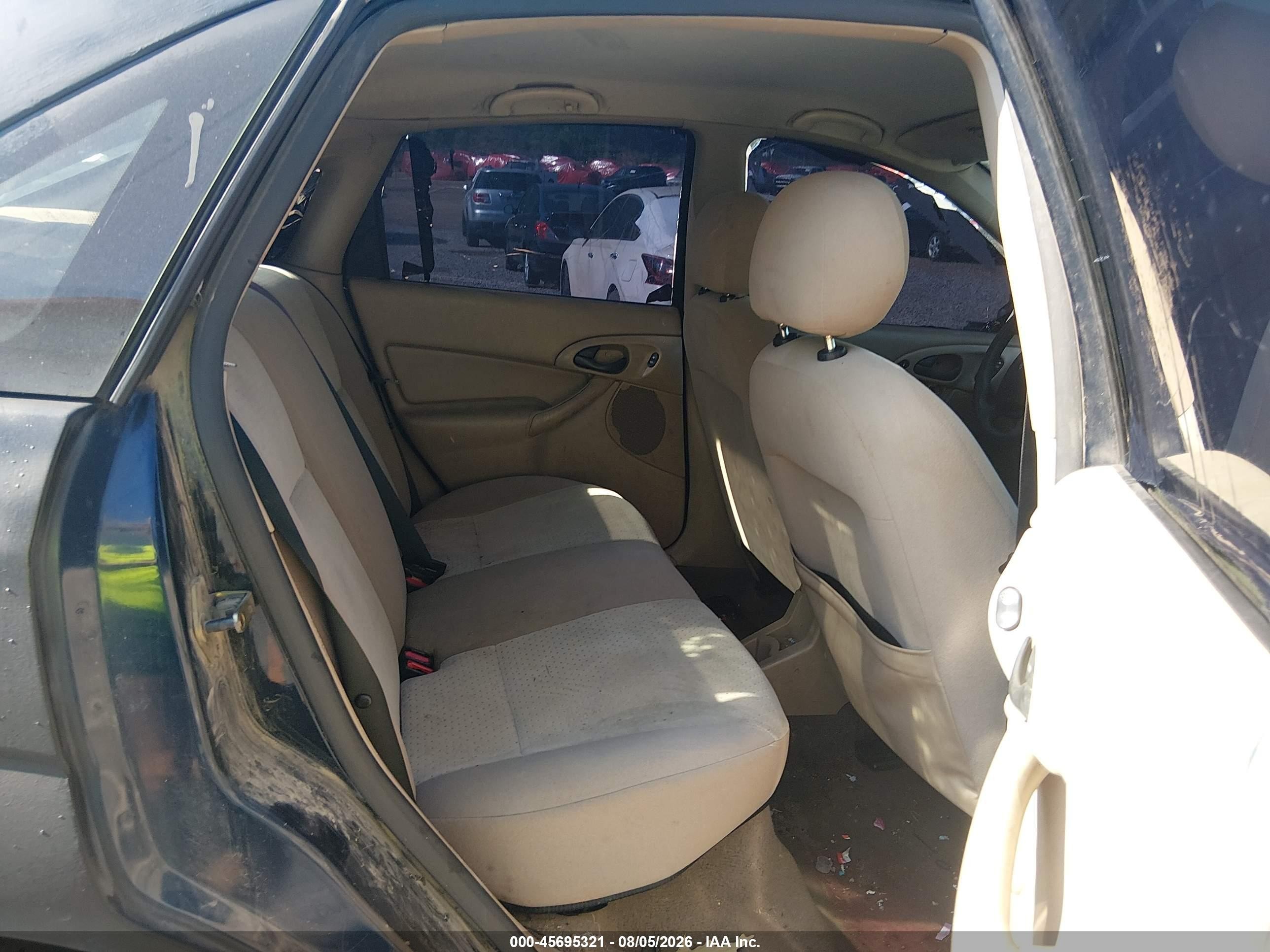 2004 Ford Focus Zts Silver vin: 1FAFP38Z74W116542