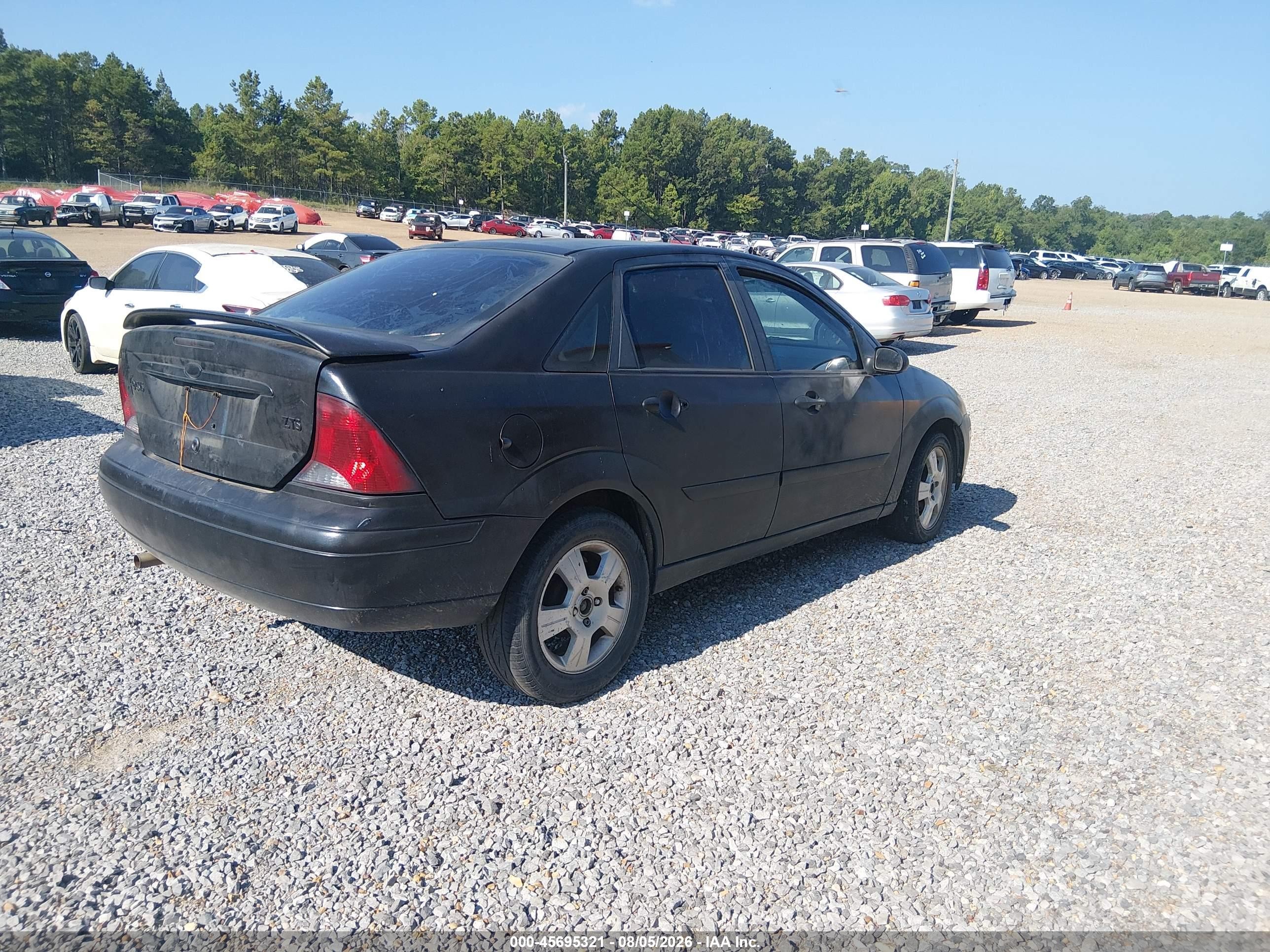 2004 Ford Focus Zts Silver vin: 1FAFP38Z74W116542