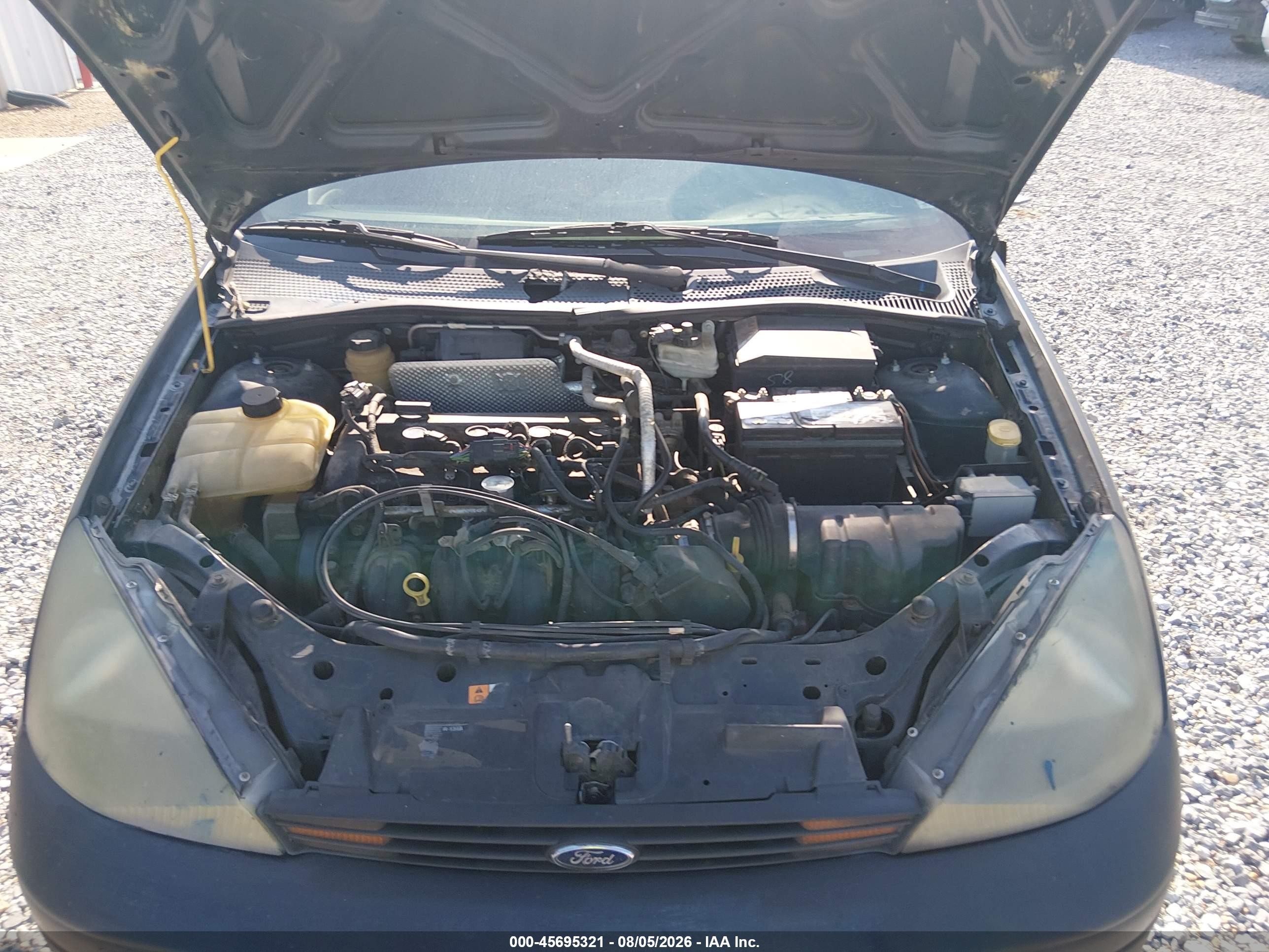 2004 Ford Focus Zts Silver vin: 1FAFP38Z74W116542