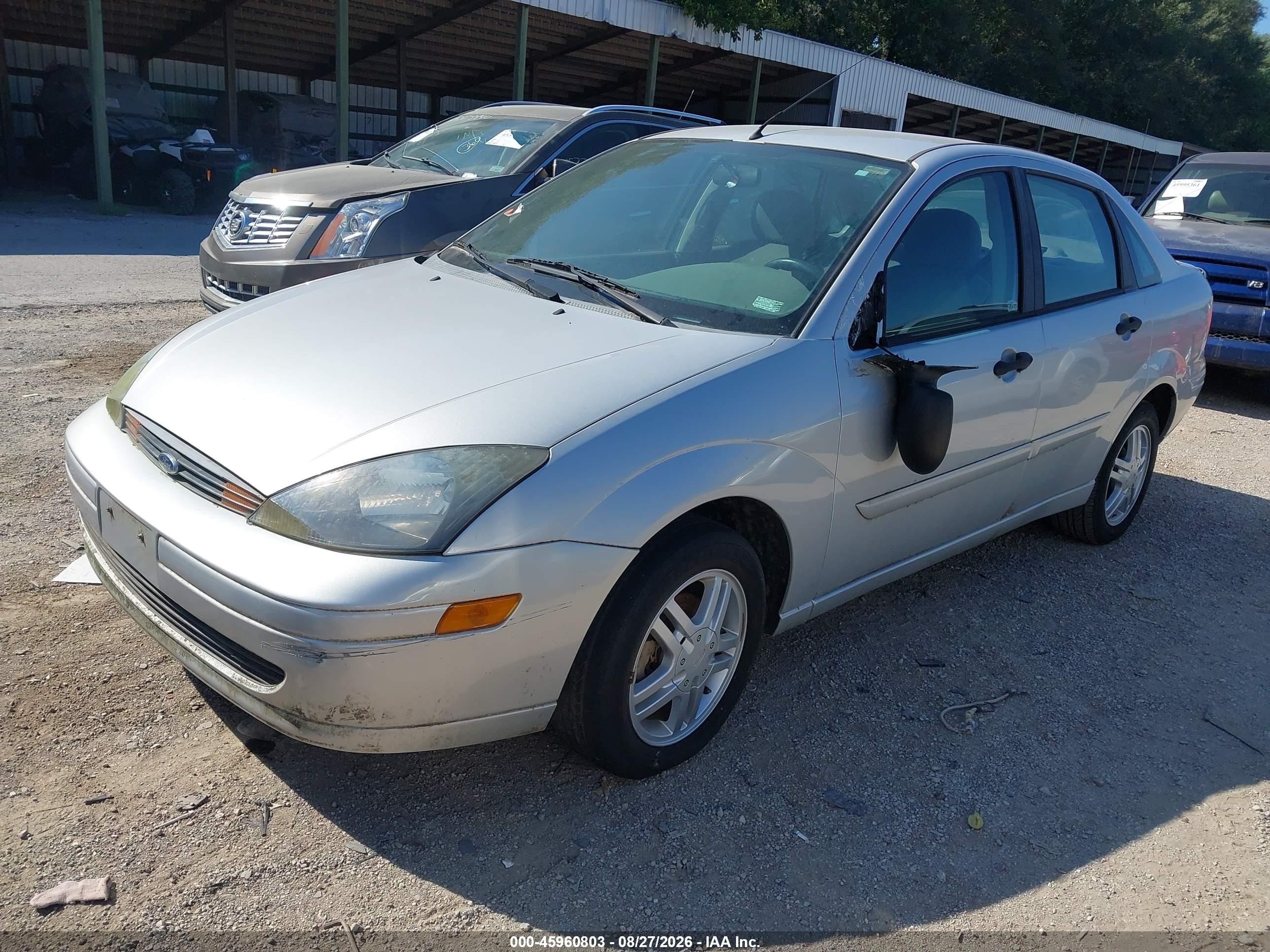 2004 Ford Focus Zts Silver vin: 1FAFP38Z74W138556
