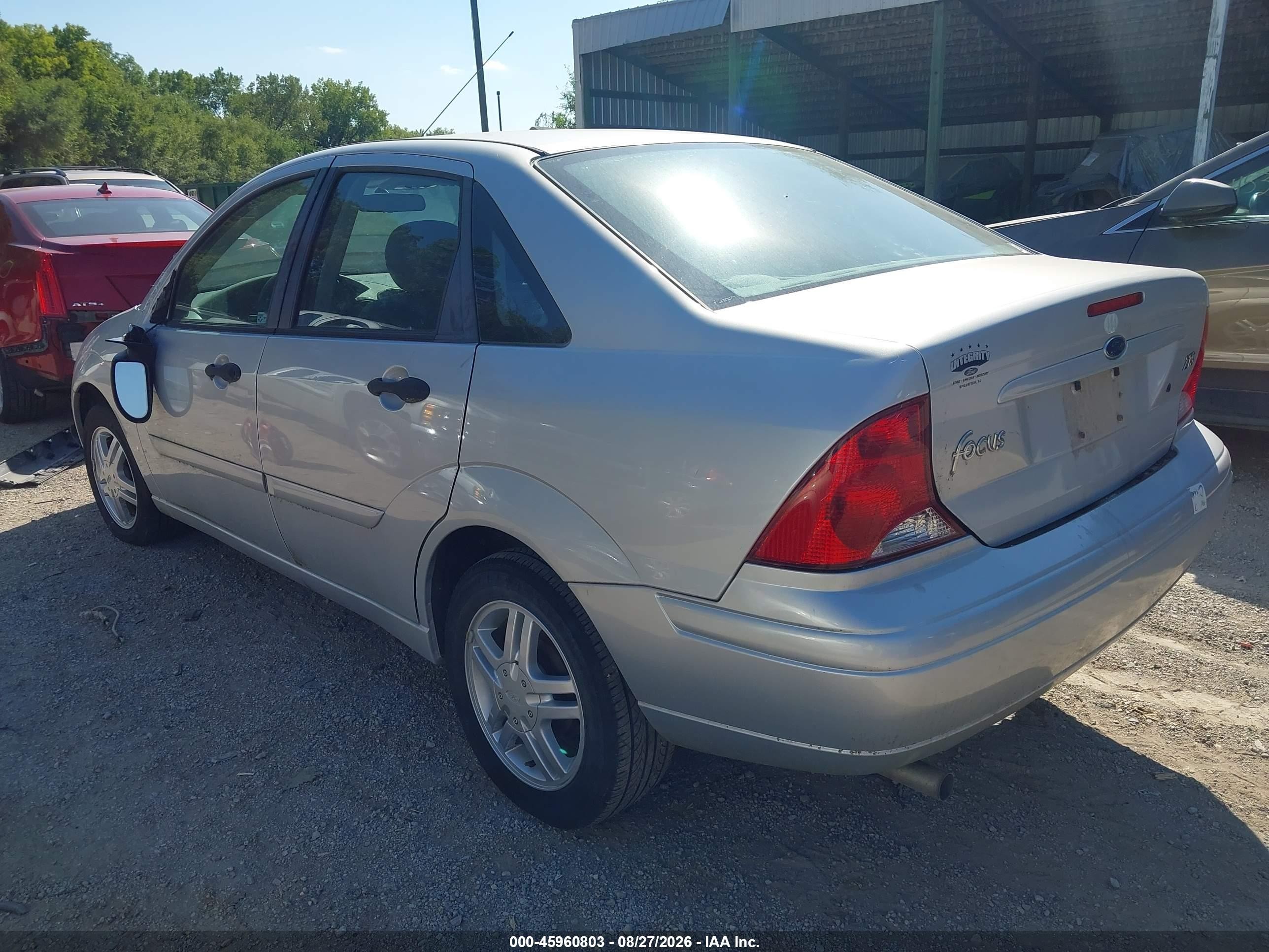 2004 Ford Focus Zts Silver vin: 1FAFP38Z74W138556