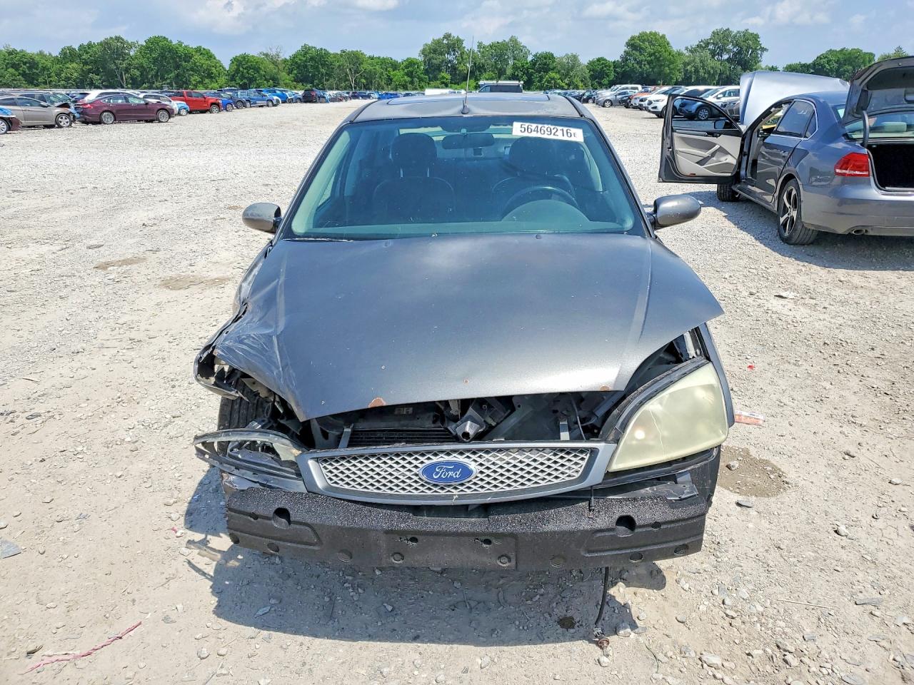 2005 Ford Focus Gray vin: 1FAFP38Z95W132632