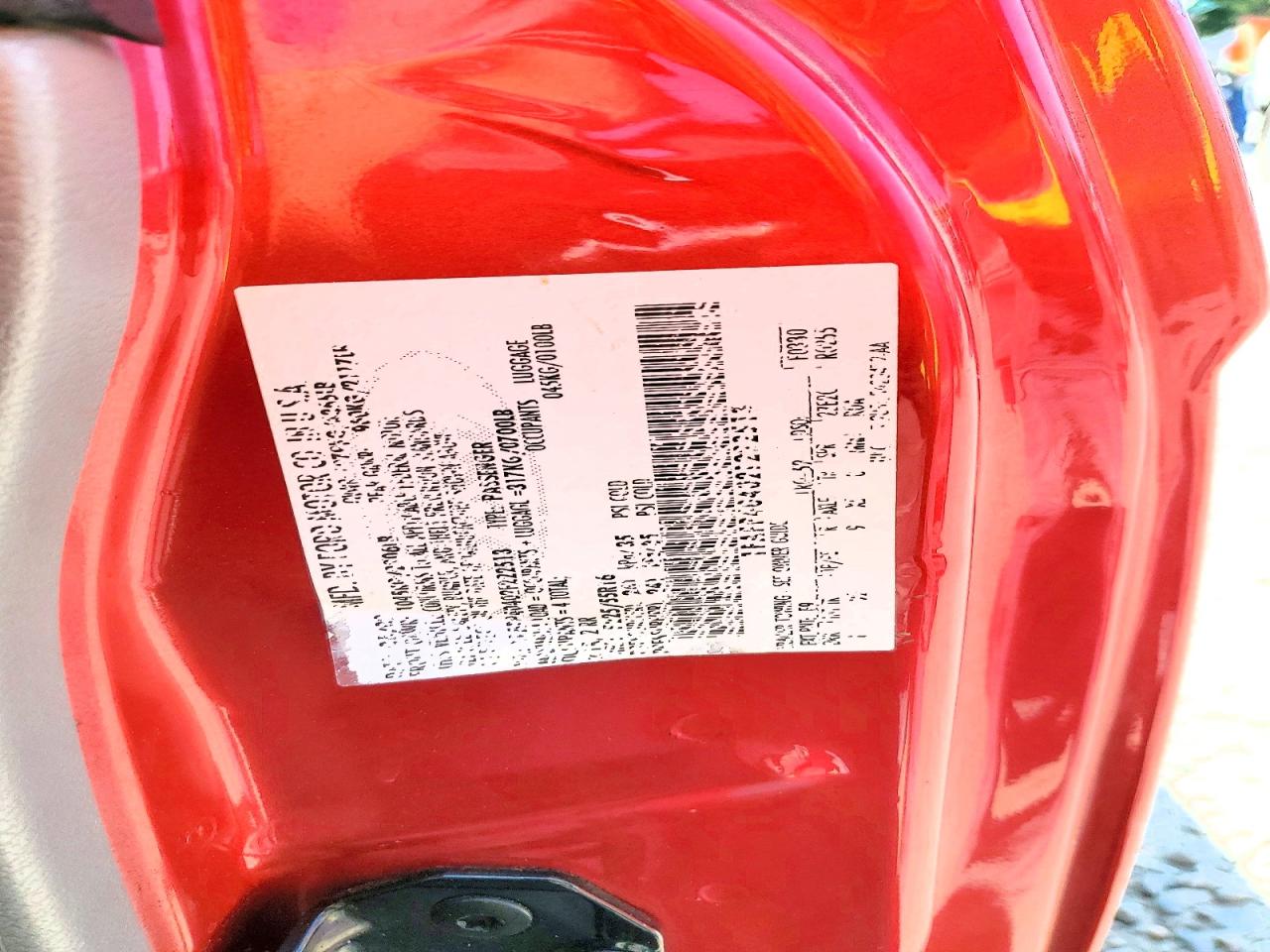 2002 Ford Mustang Red vin: 1FAFP40402F222513