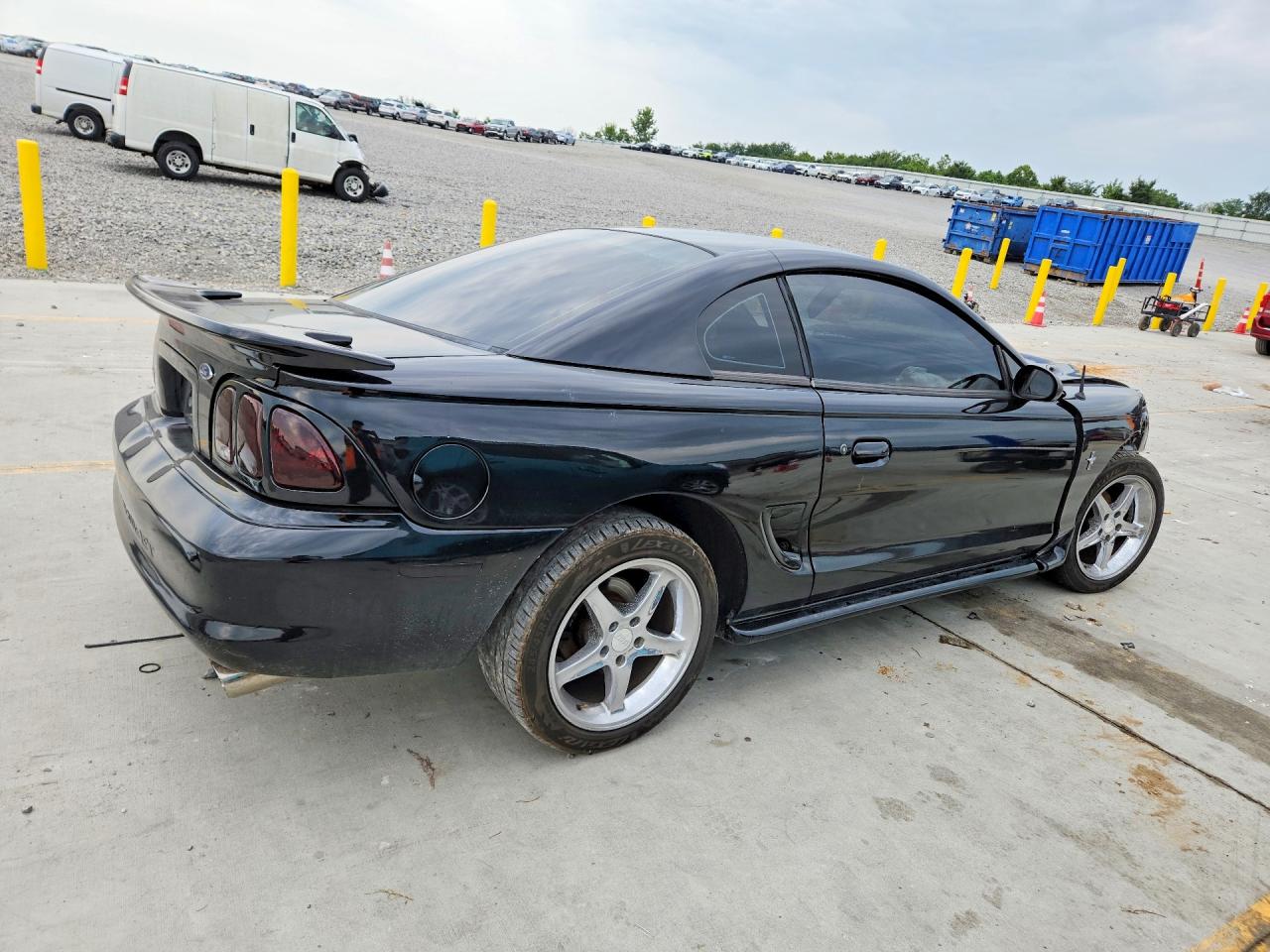 1998 Ford Mustang Black vin: 1FAFP4040WF164022
