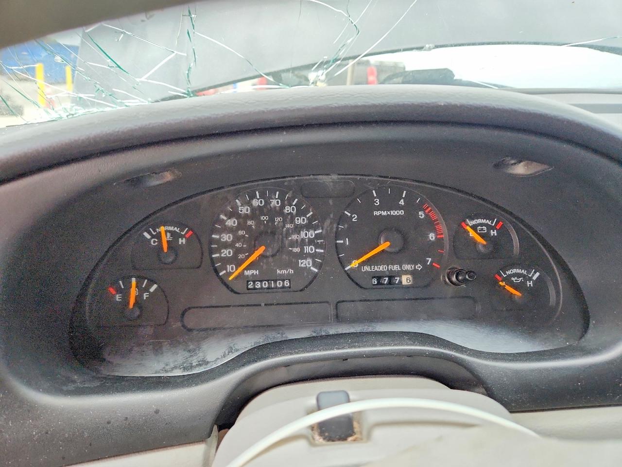 1998 Ford Mustang Black vin: 1FAFP4040WF164022