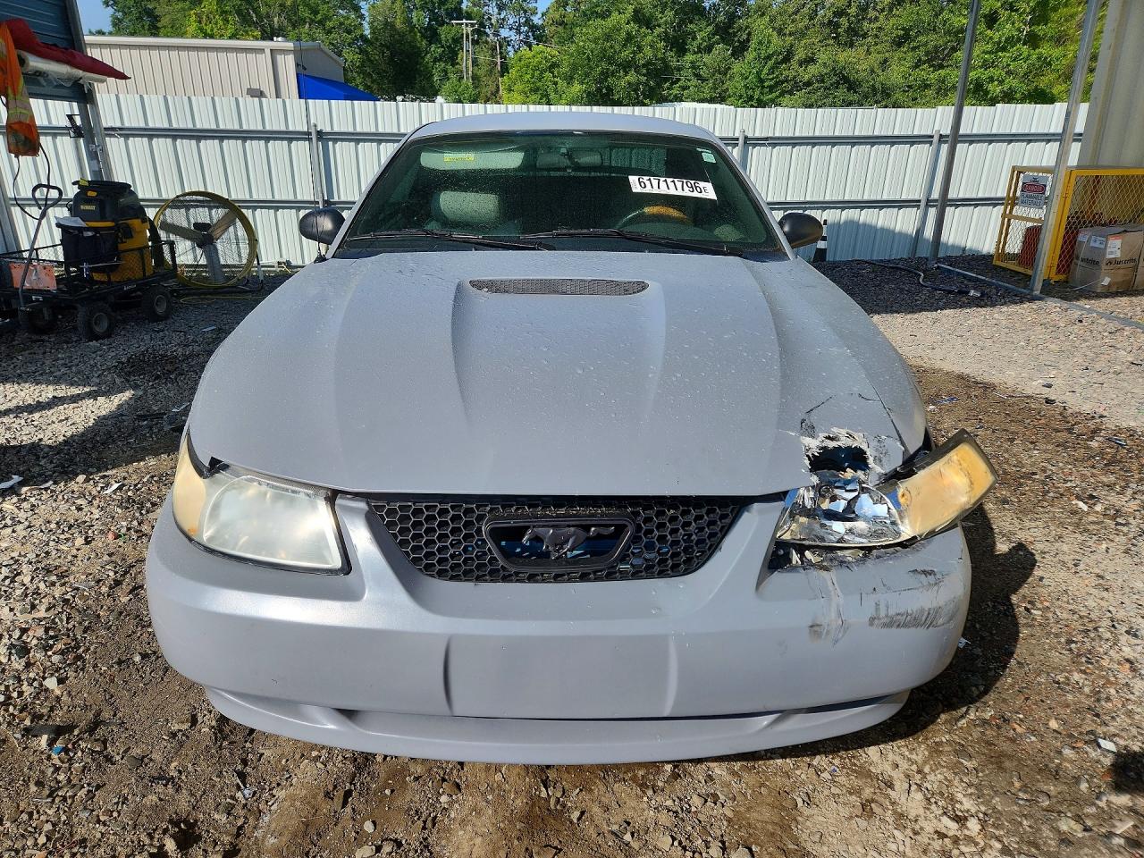 2000 Ford Mustang Gray vin: 1FAFP4040YF256640