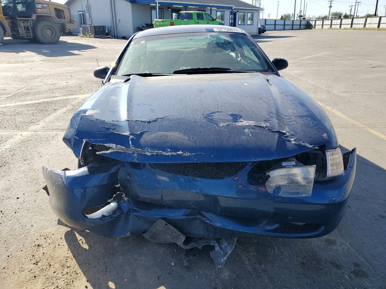 1998 Ford Mustang Blue vin: 1FAFP4041WF160075