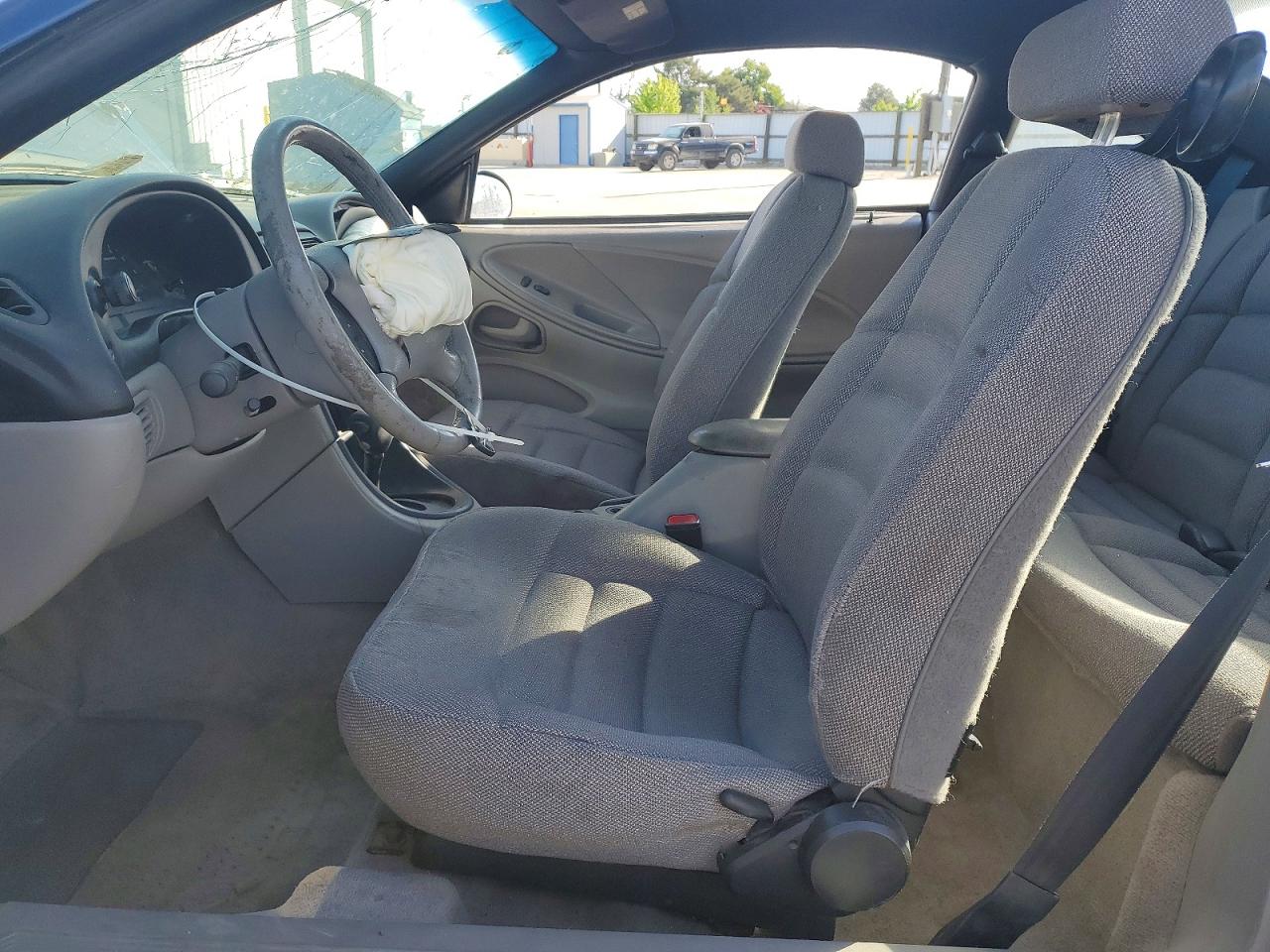 1998 Ford Mustang Blue vin: 1FAFP4041WF160075